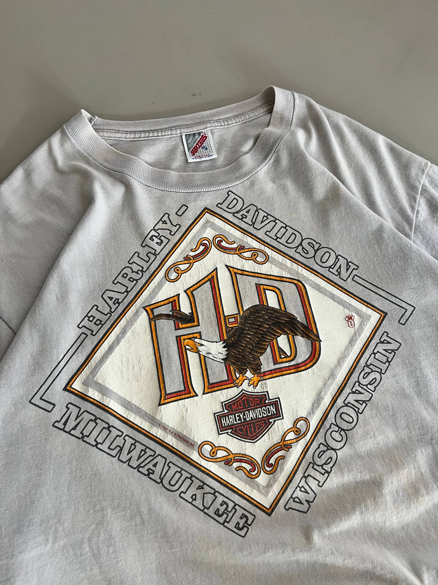 XL 1987 Harley Davidson Los Angeles T-shirt