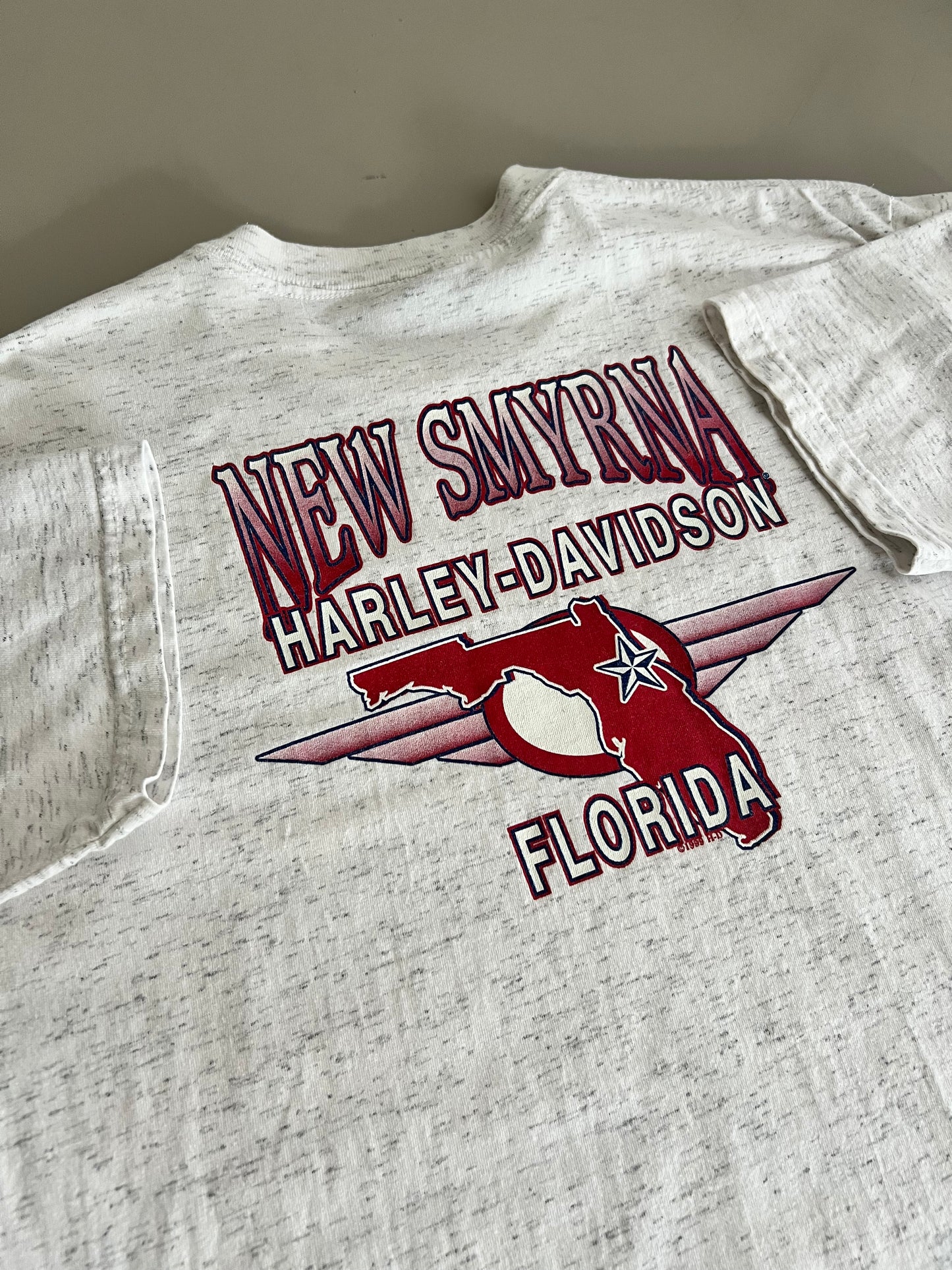 XL 1999 Harley-Davidson New Smyrna Florida T-shirt