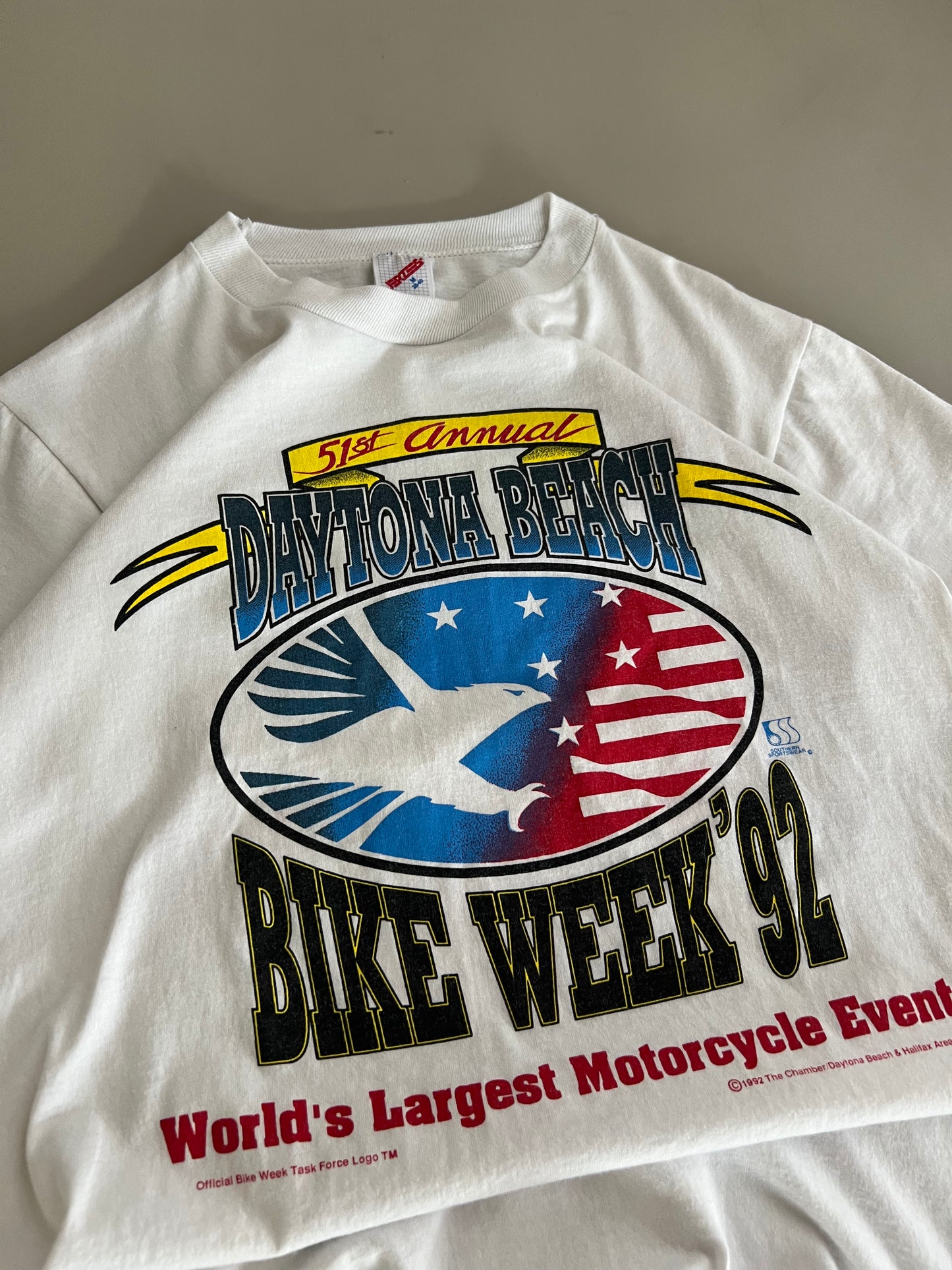 Medium 1992 Daytona Beach Bike Week T-shirt