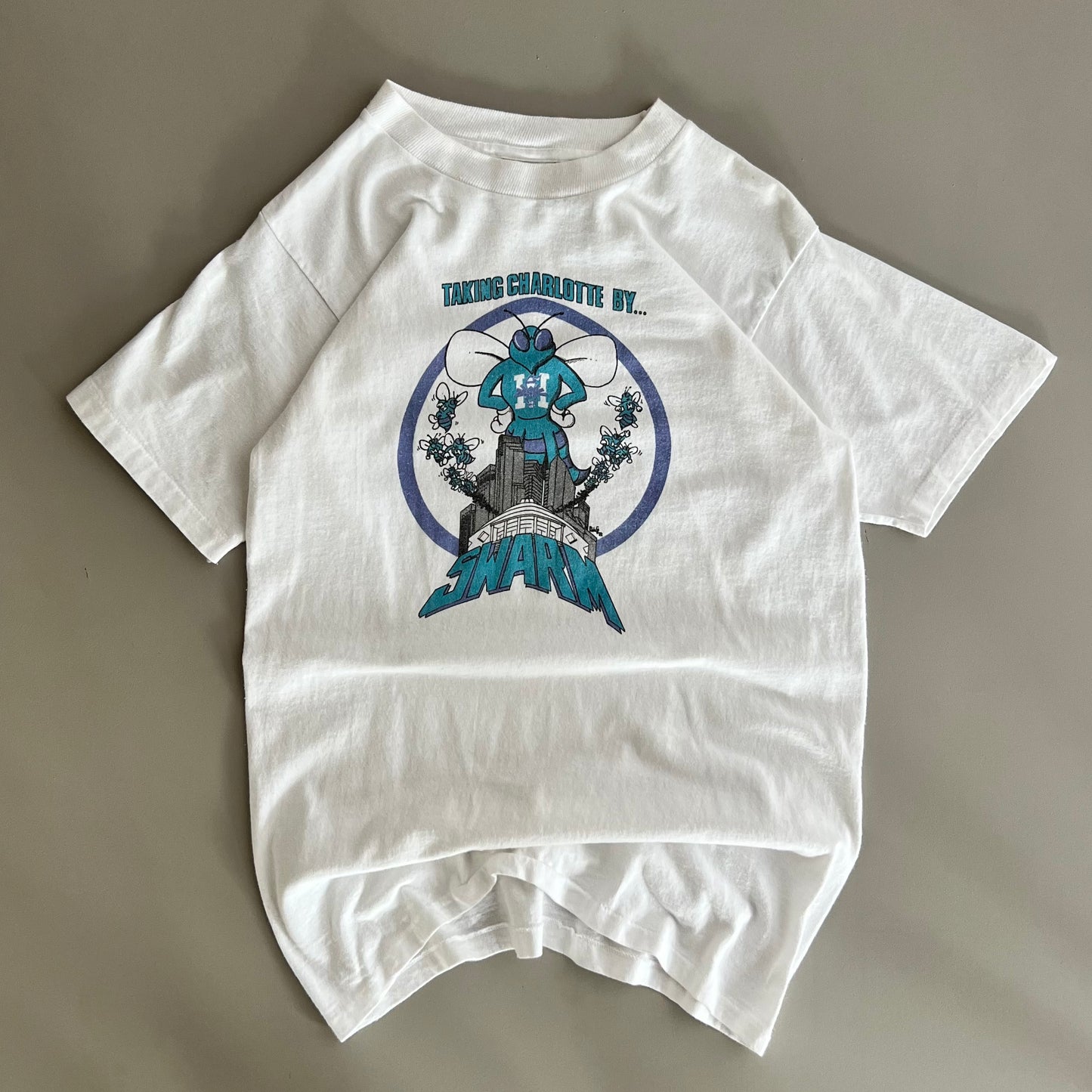 Small 80s Taking Charlotte by SWARM T-shirt