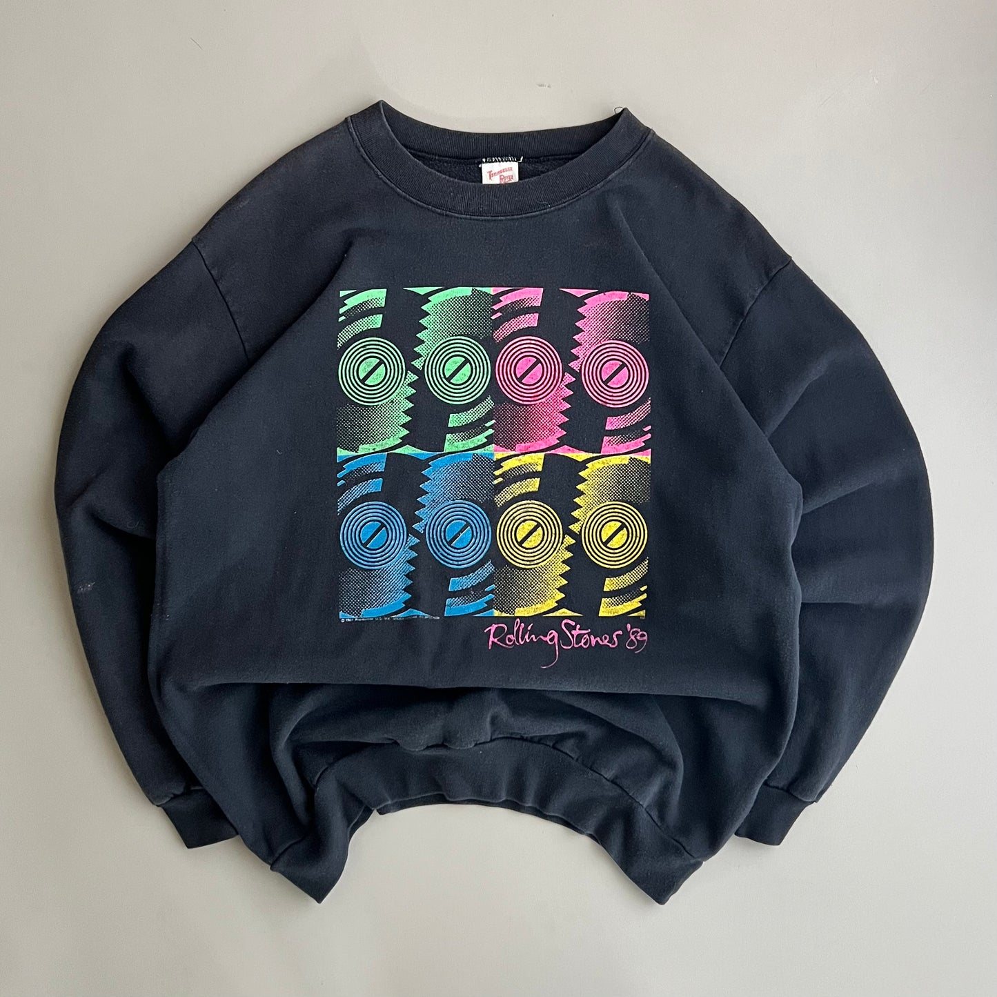 Large 1989 The Rolling Stones North America Tour Sweatshirt