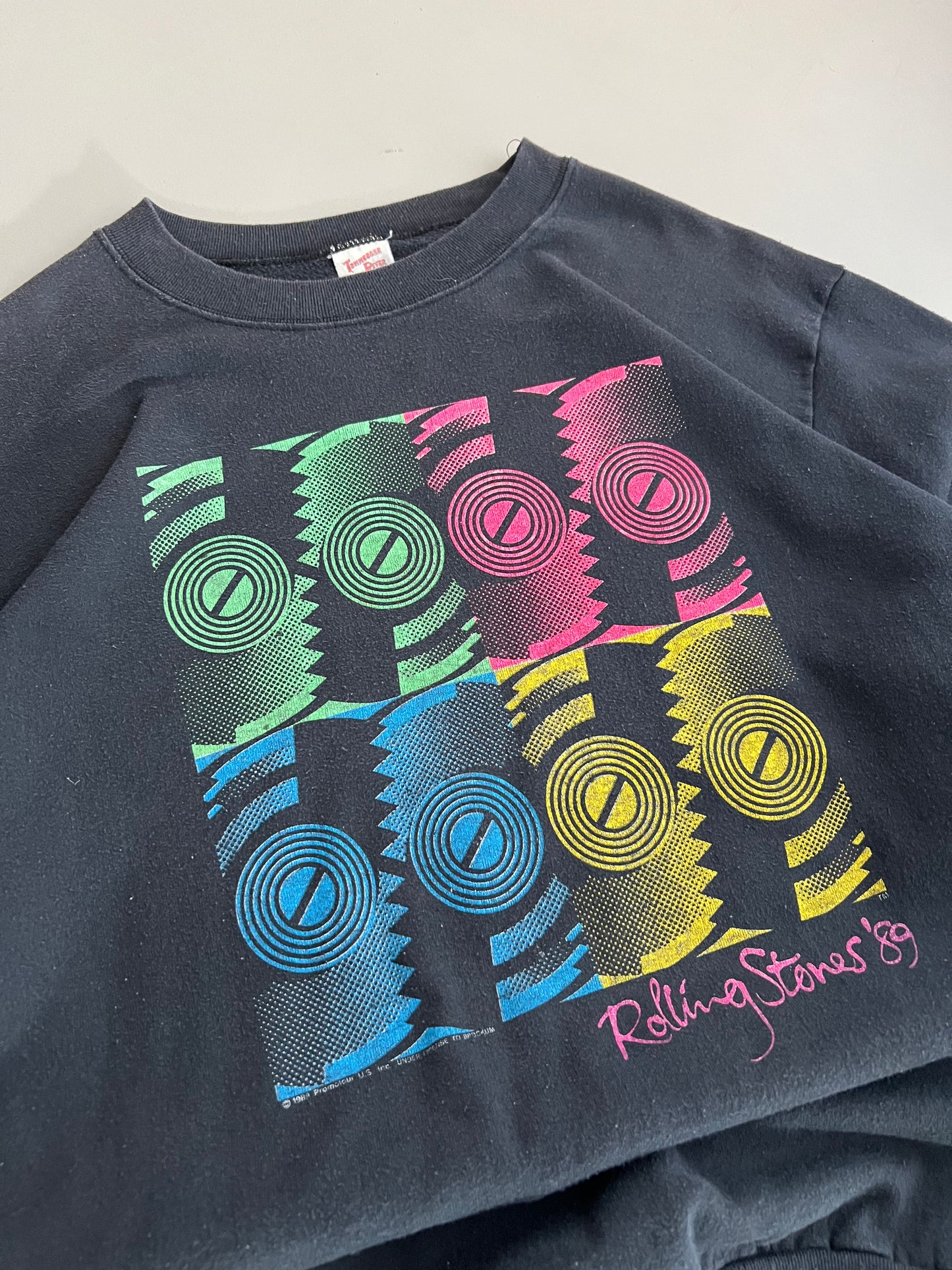 Large 1989 The Rolling Stones North America Tour Sweatshirt