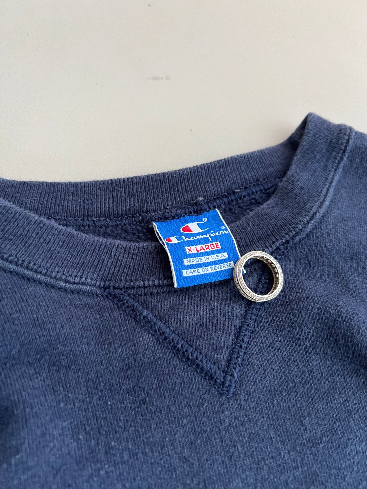 XL 90s Navy Champion Sweatshirt
