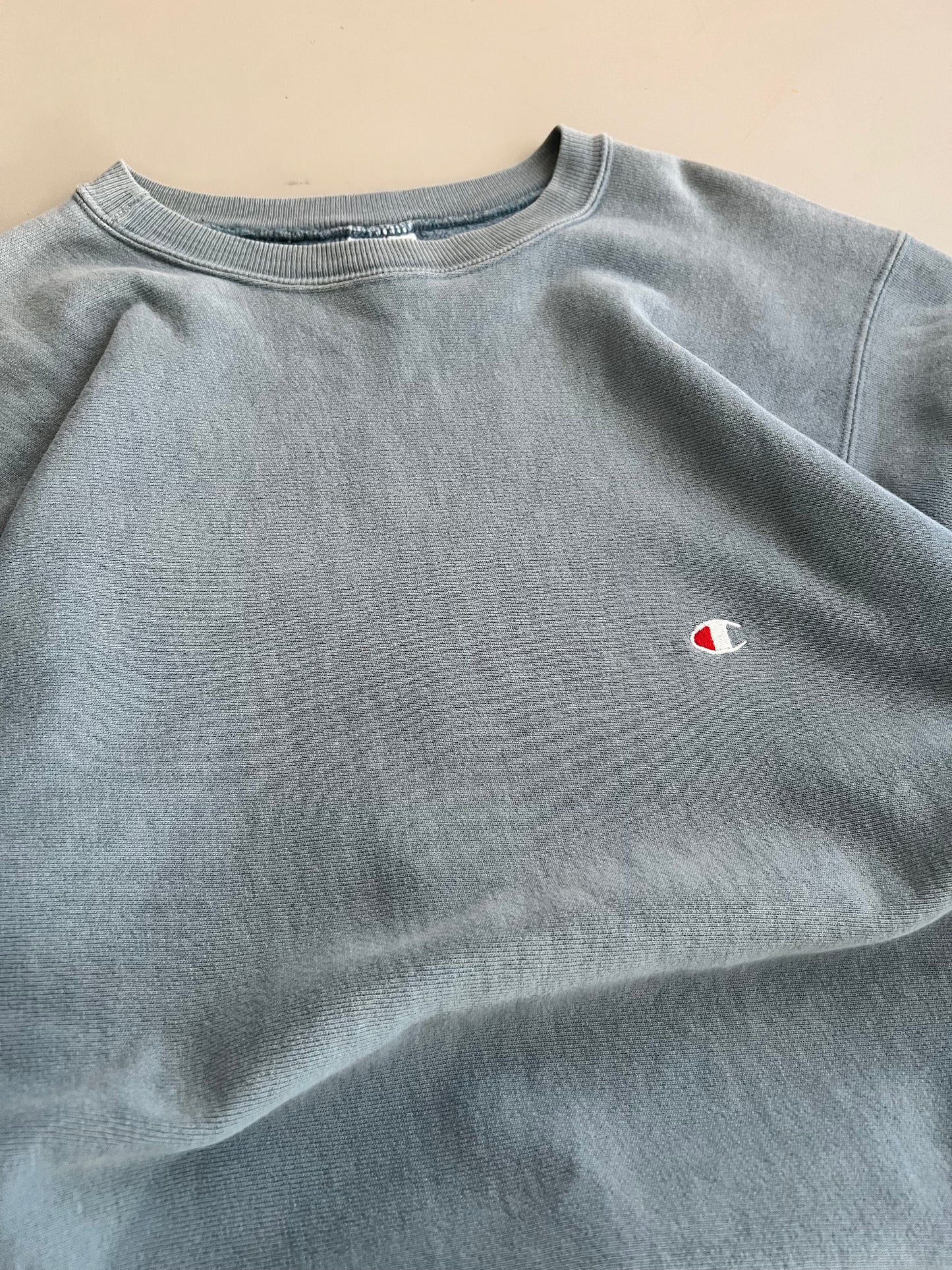 XL 90s Blue Champion Reverse Weave Sweatshirt