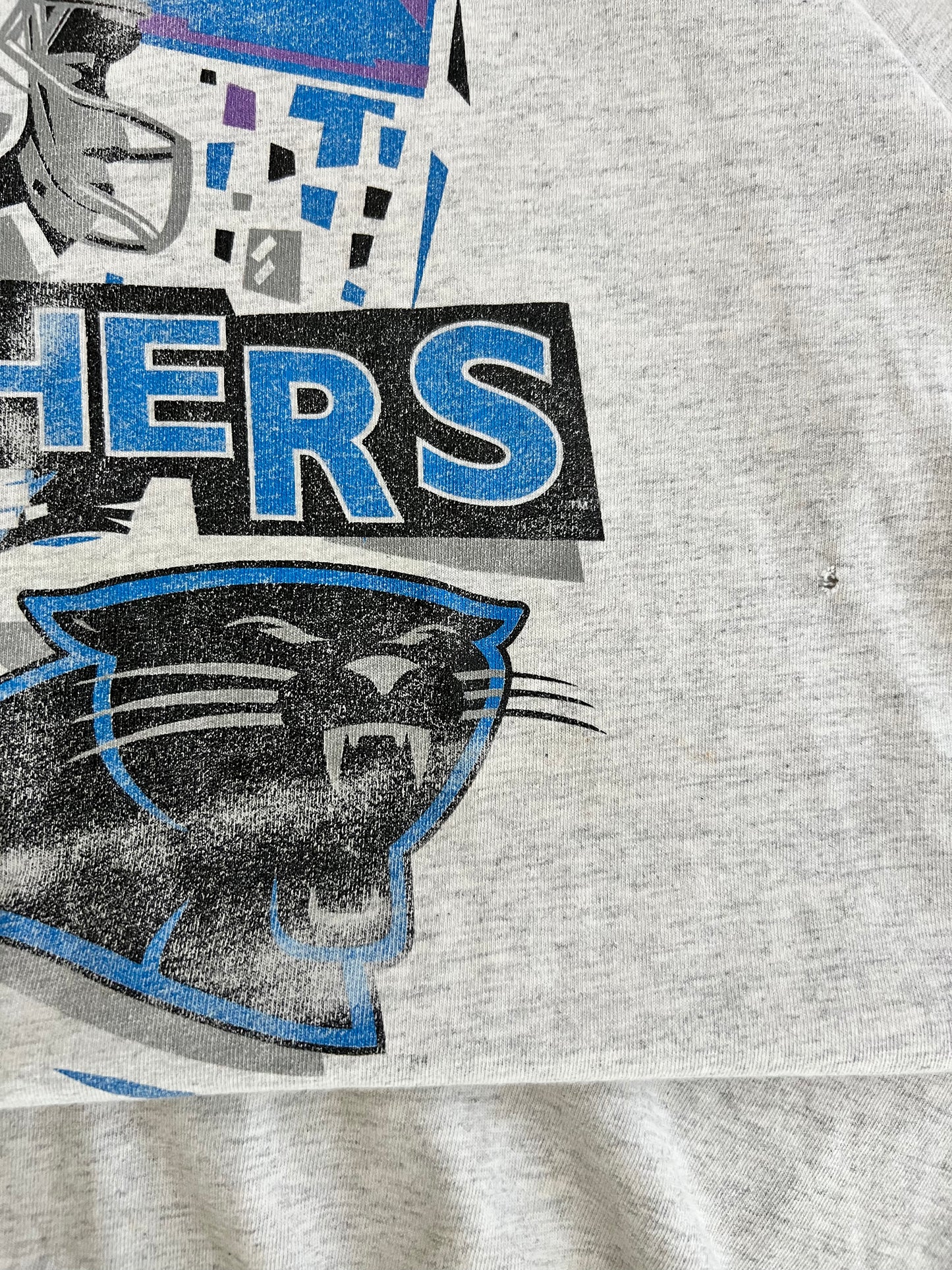 1993 Carolina Panthers Newspaper T-shirt
