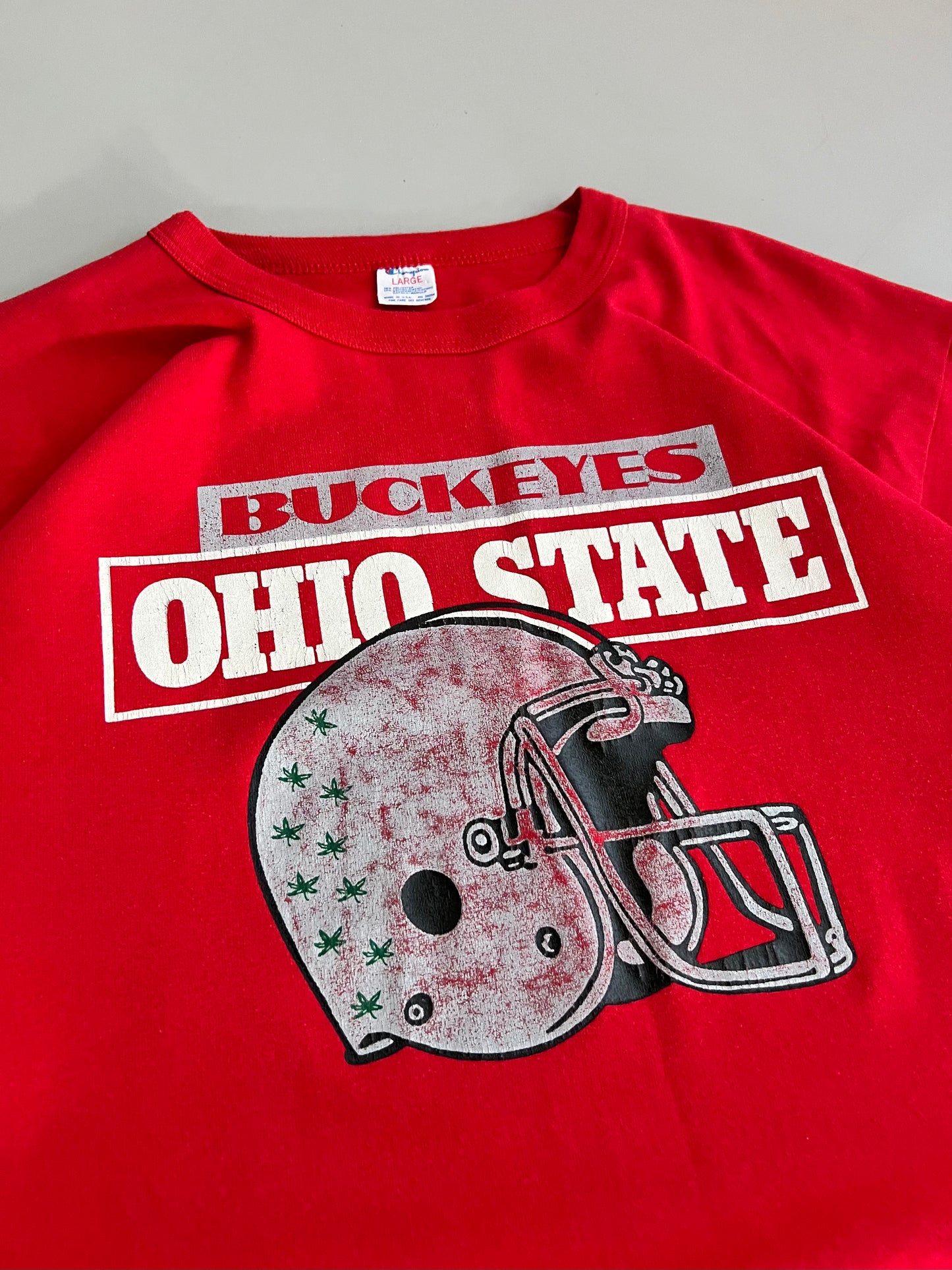 Large 90s Ohio State Buckeyes T-shirt