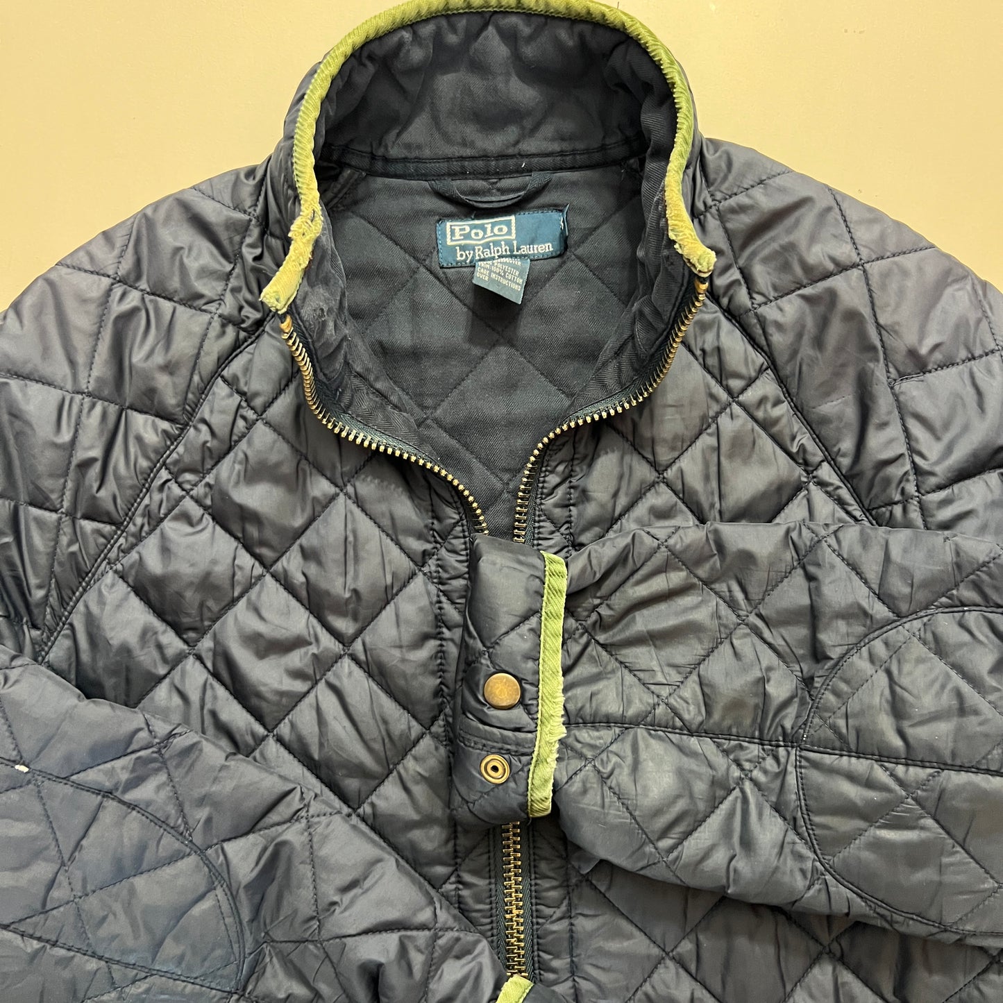Small Polo Ralph Lauren Quilted Double Zip Jacket