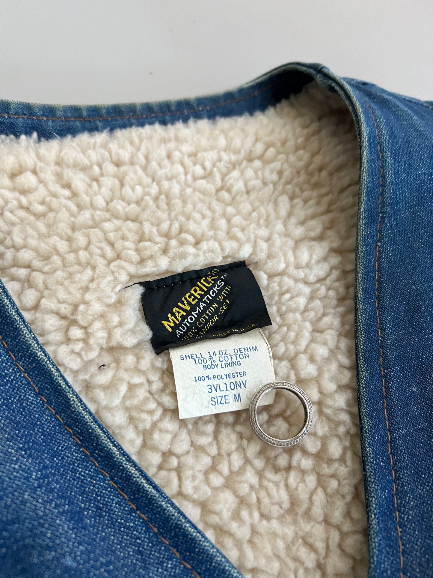 Medium 80s Maverick Denim Vest