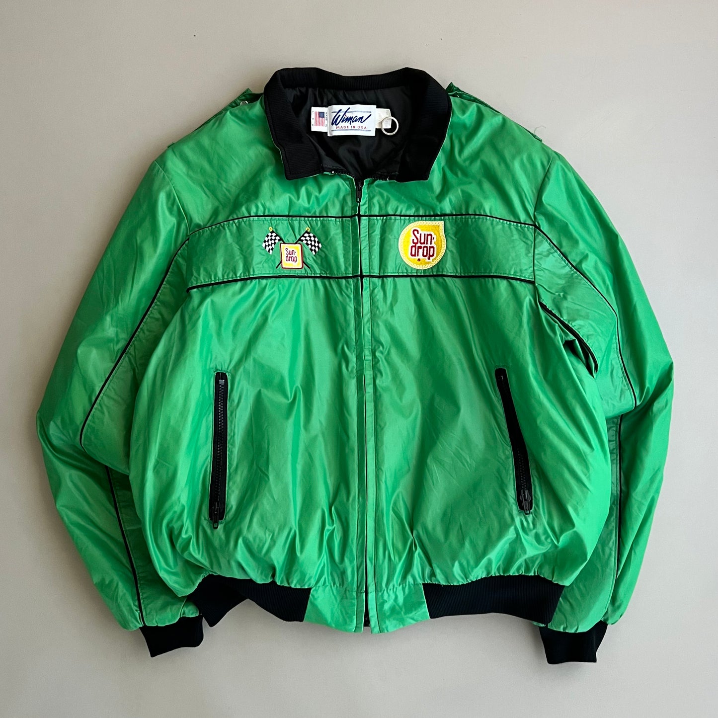XL 80s Sundrop Racing Jacket