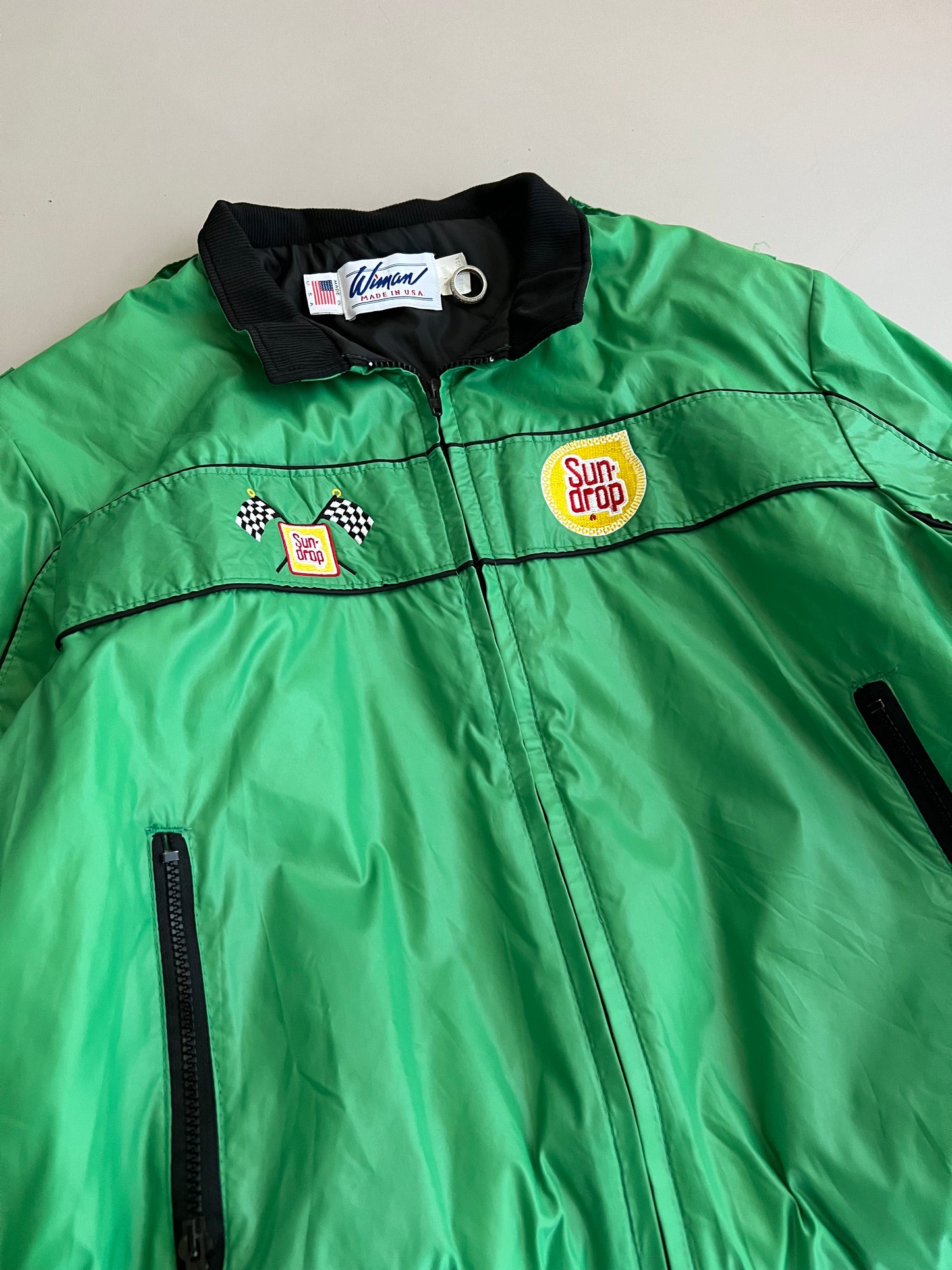 XL 80s Sundrop Racing Jacket