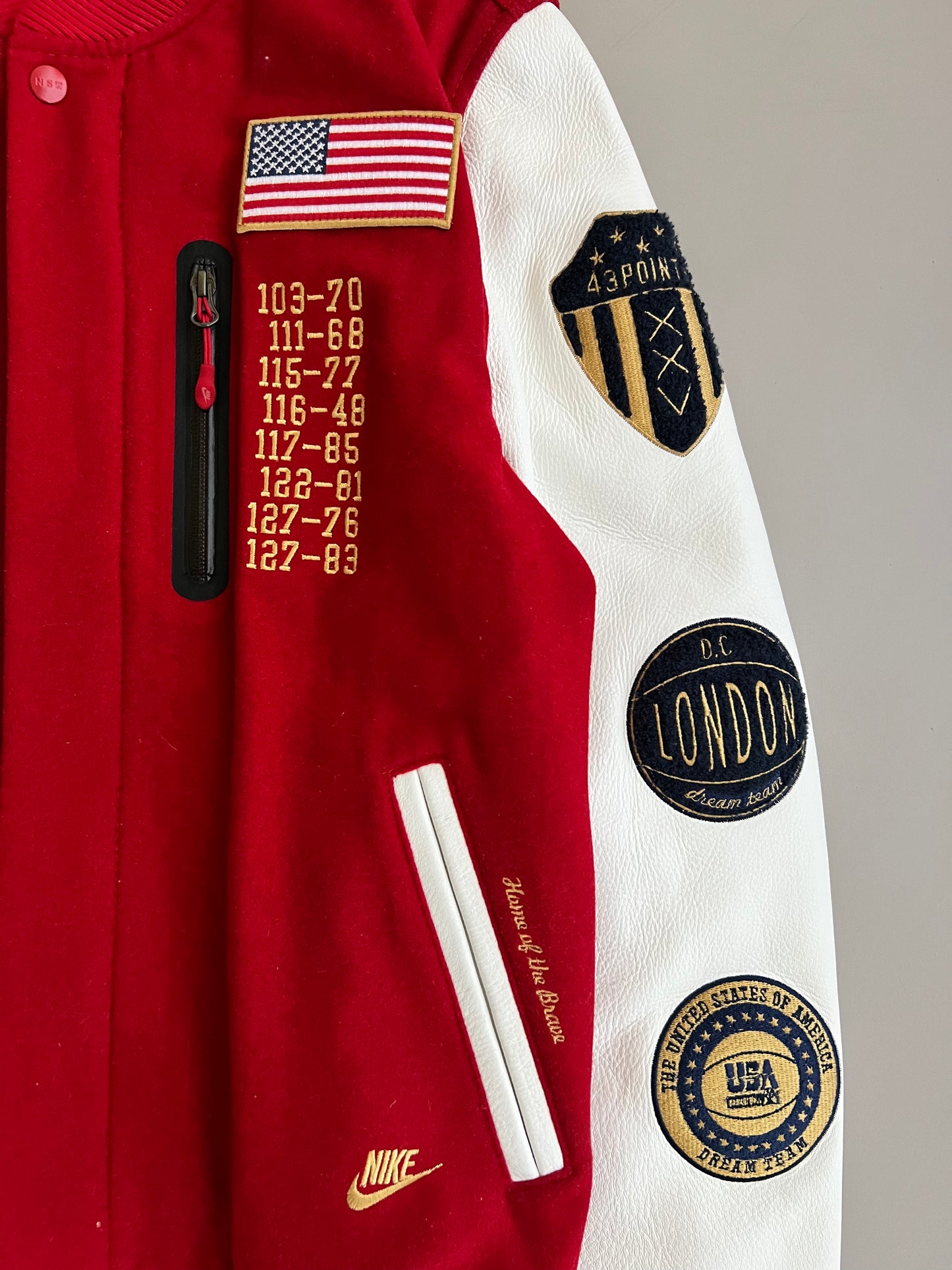 Medium Nike Dream Team 20th Anniversary Varsity Jacket