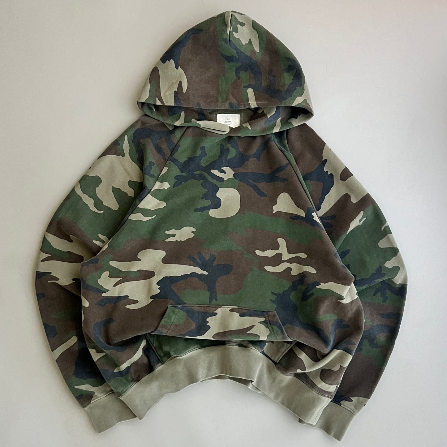 Large Fear Of God Duck Camo Sweatshirt