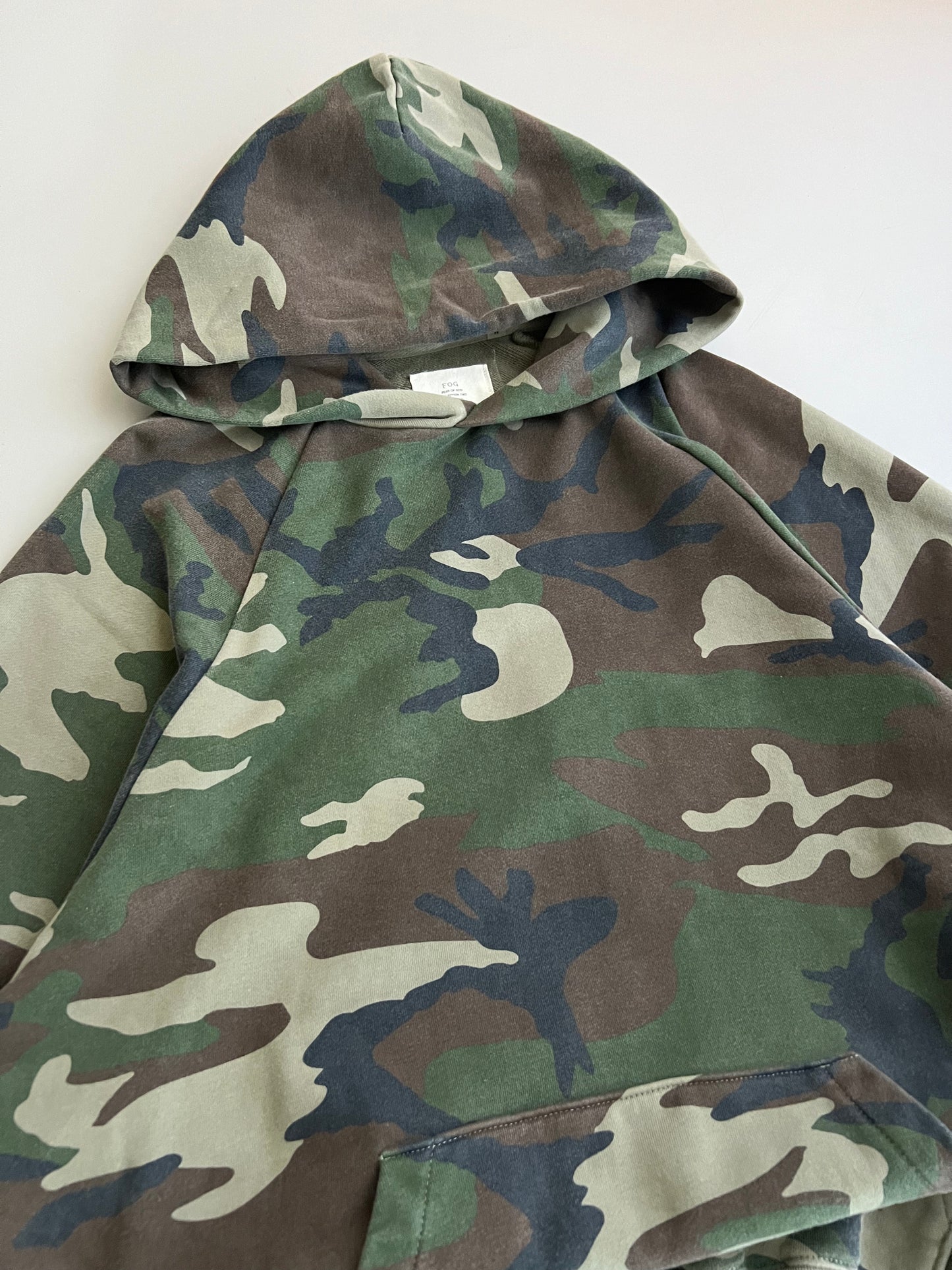 Large Fear Of God Duck Camo Sweatshirt