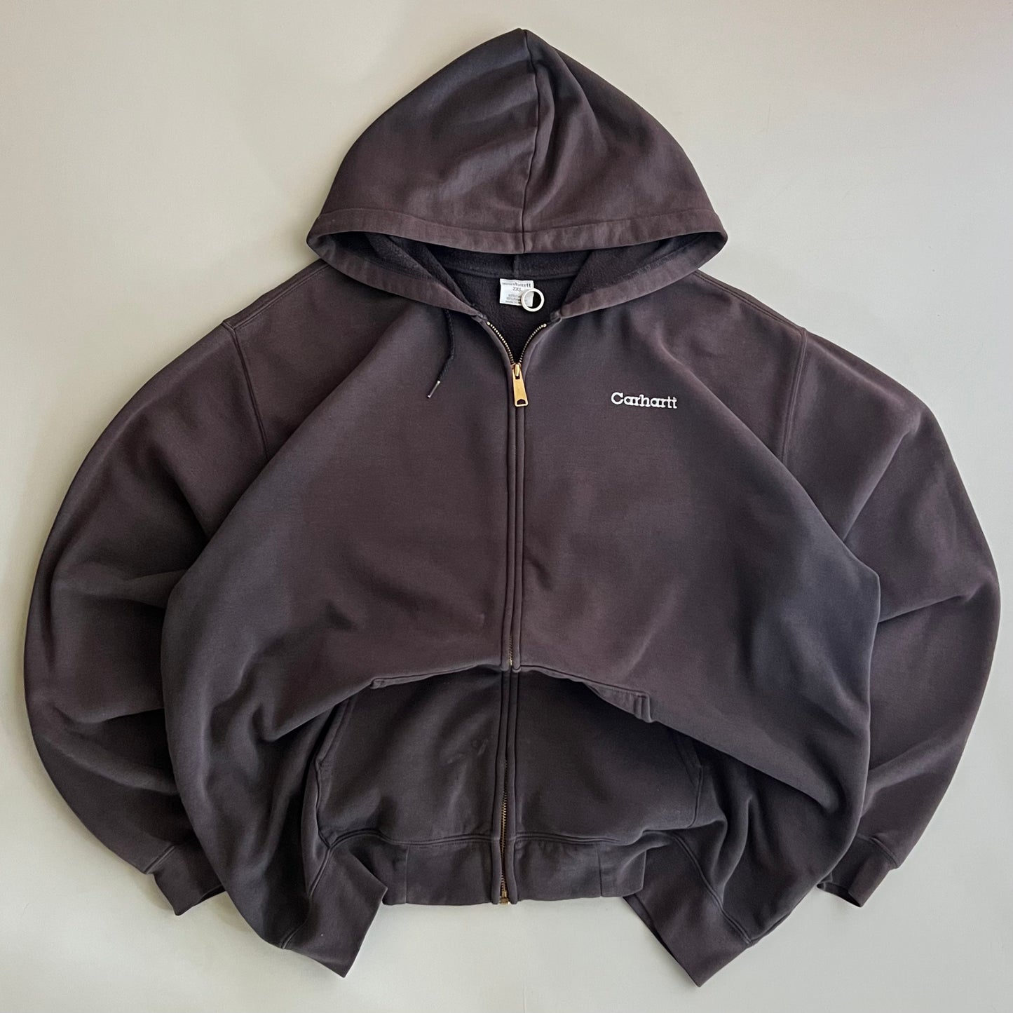 XXL Black Carhartt Zip Hoodie