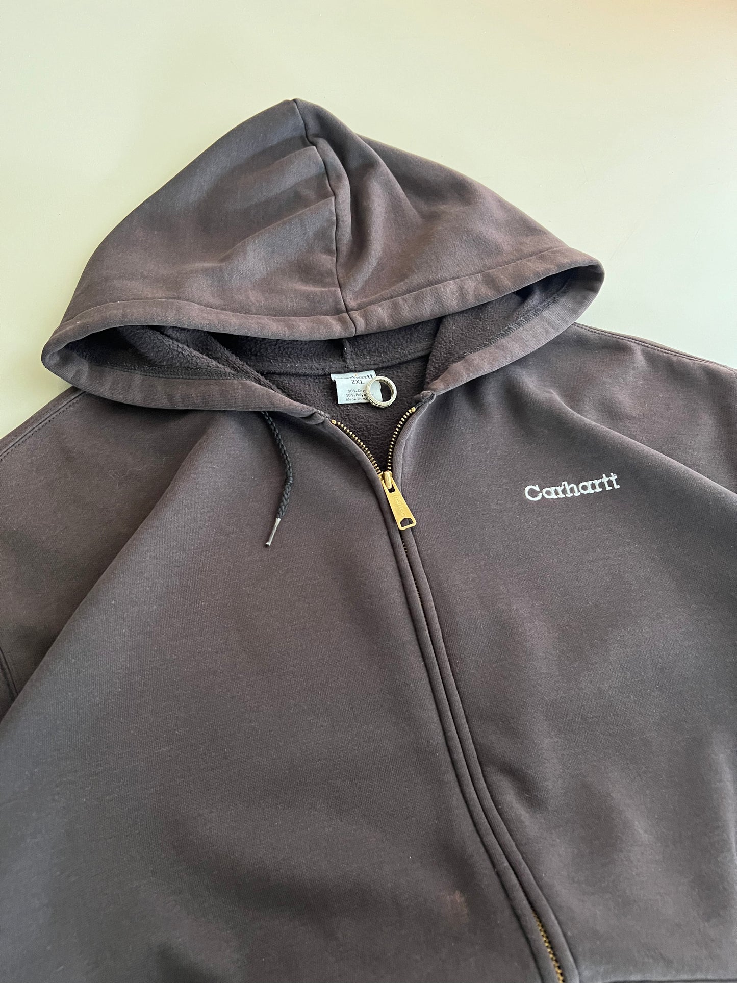 XXL Black Carhartt Zip Hoodie