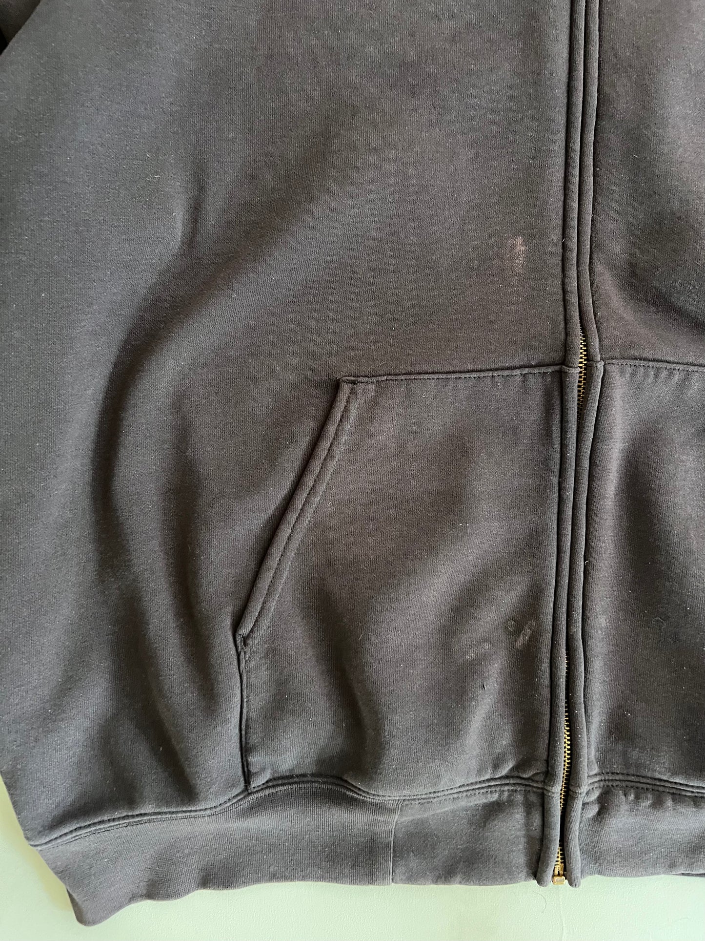 XXL Black Carhartt Zip Hoodie