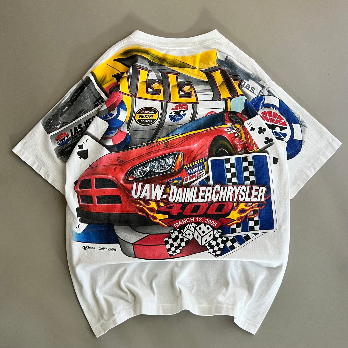 XL 2005 Las Vegas Motor Speedway AOP T-shirt