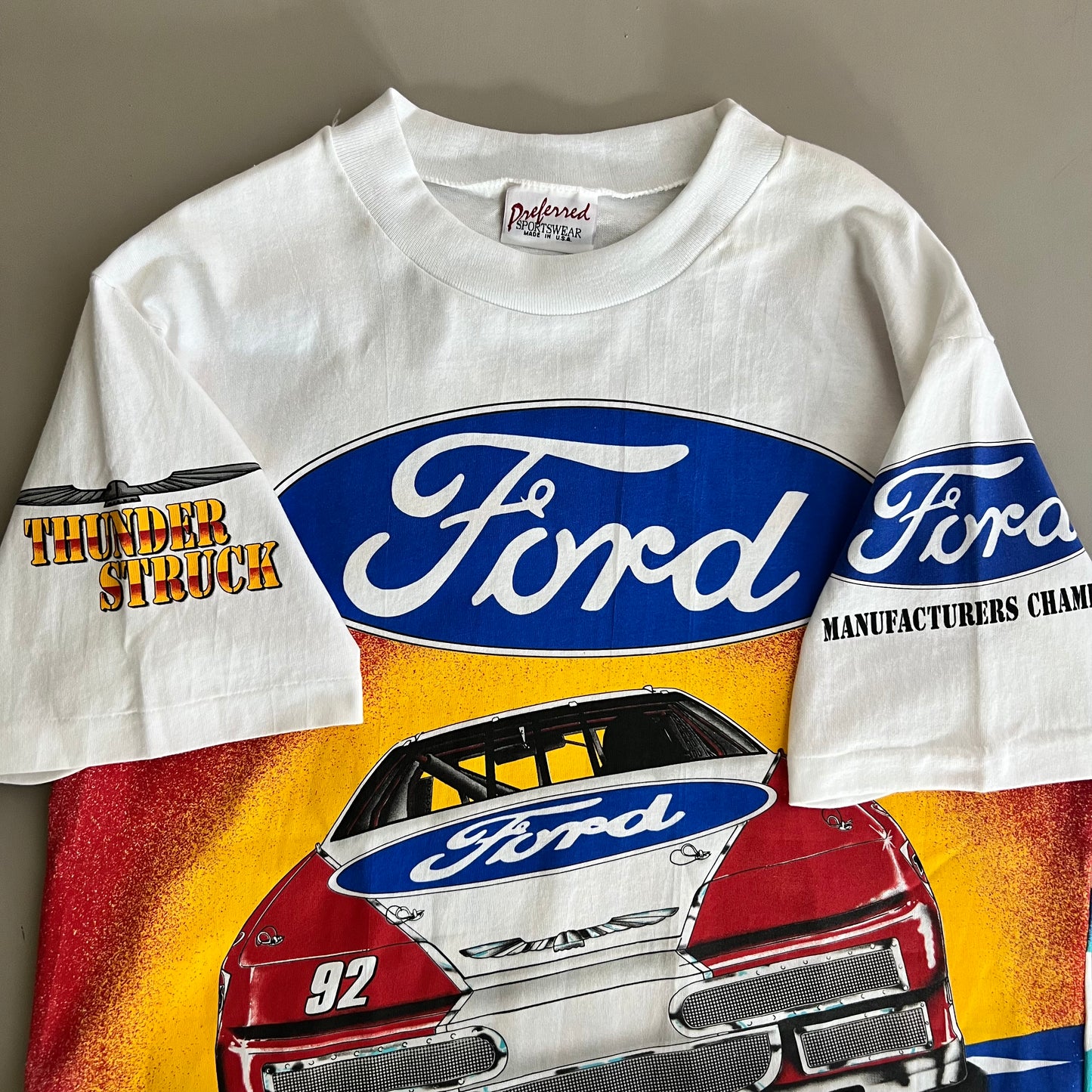 Large 1993 Ford Manufacturer AOP T-shirt