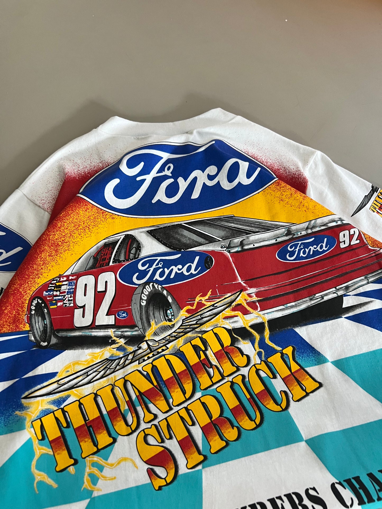 Large 1993 Ford Manufacturer AOP T-shirt