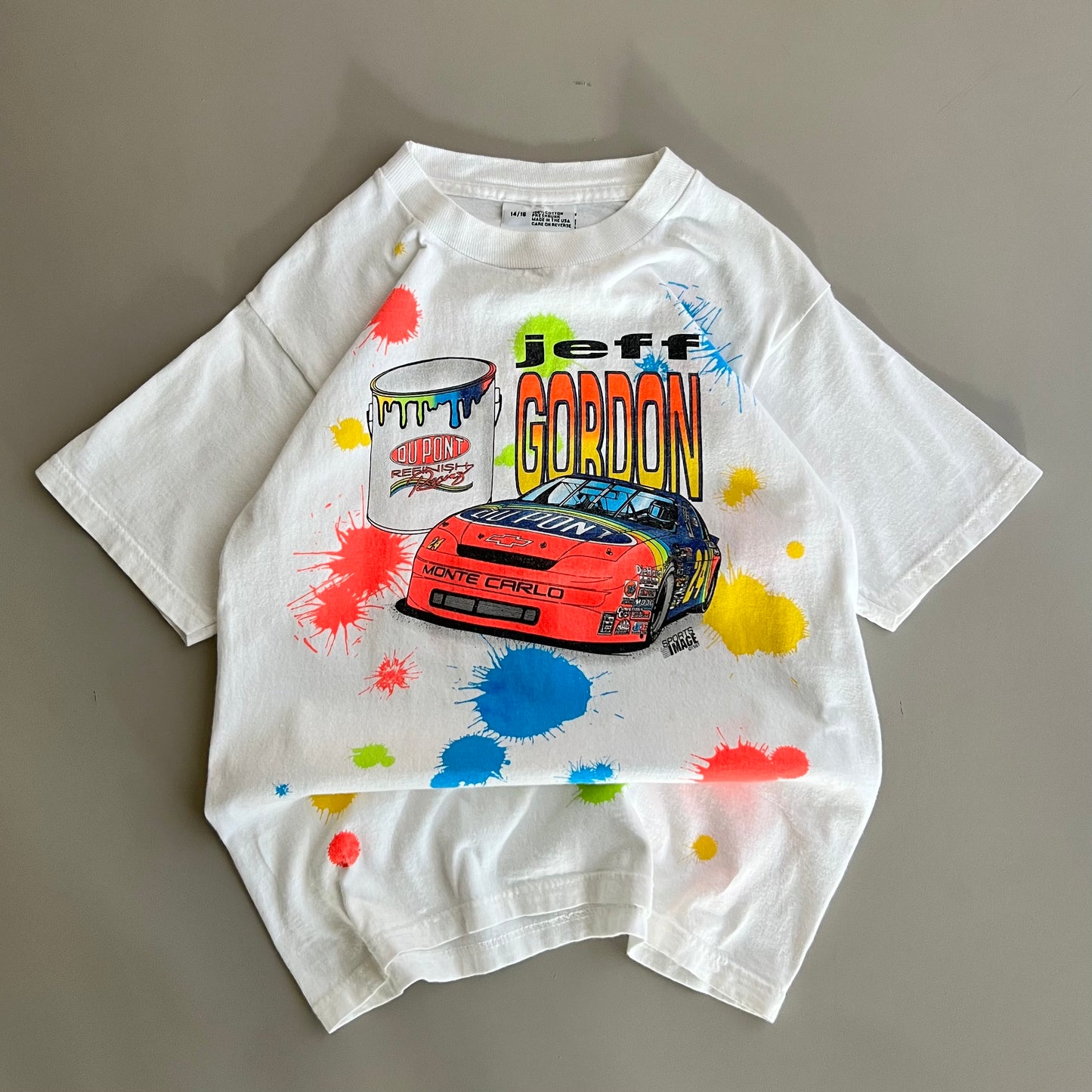 Youth 1997 Jeff Gordon Rainbow Warrior T-shirt