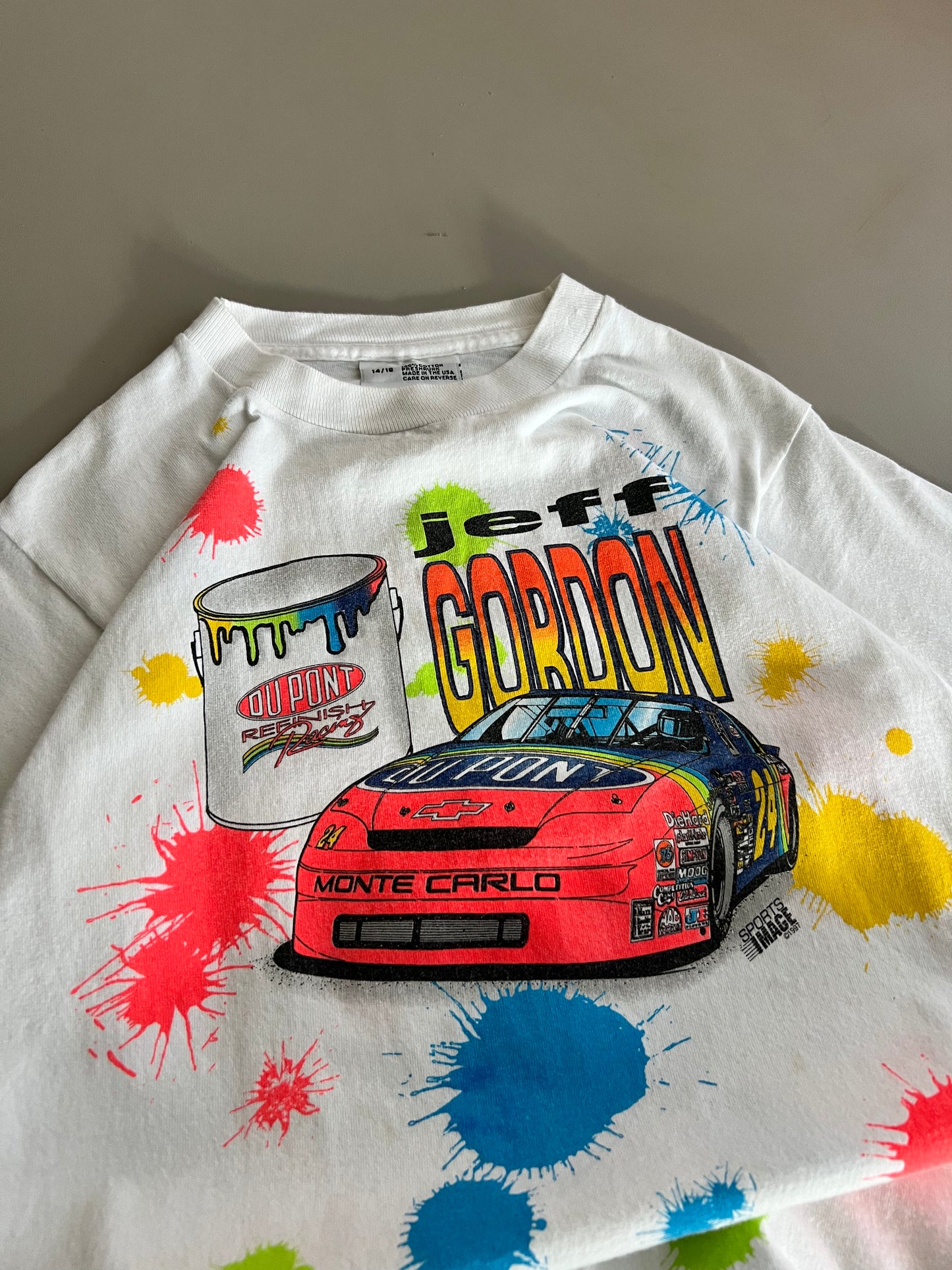 Youth 1997 Jeff Gordon Rainbow Warrior T-shirt