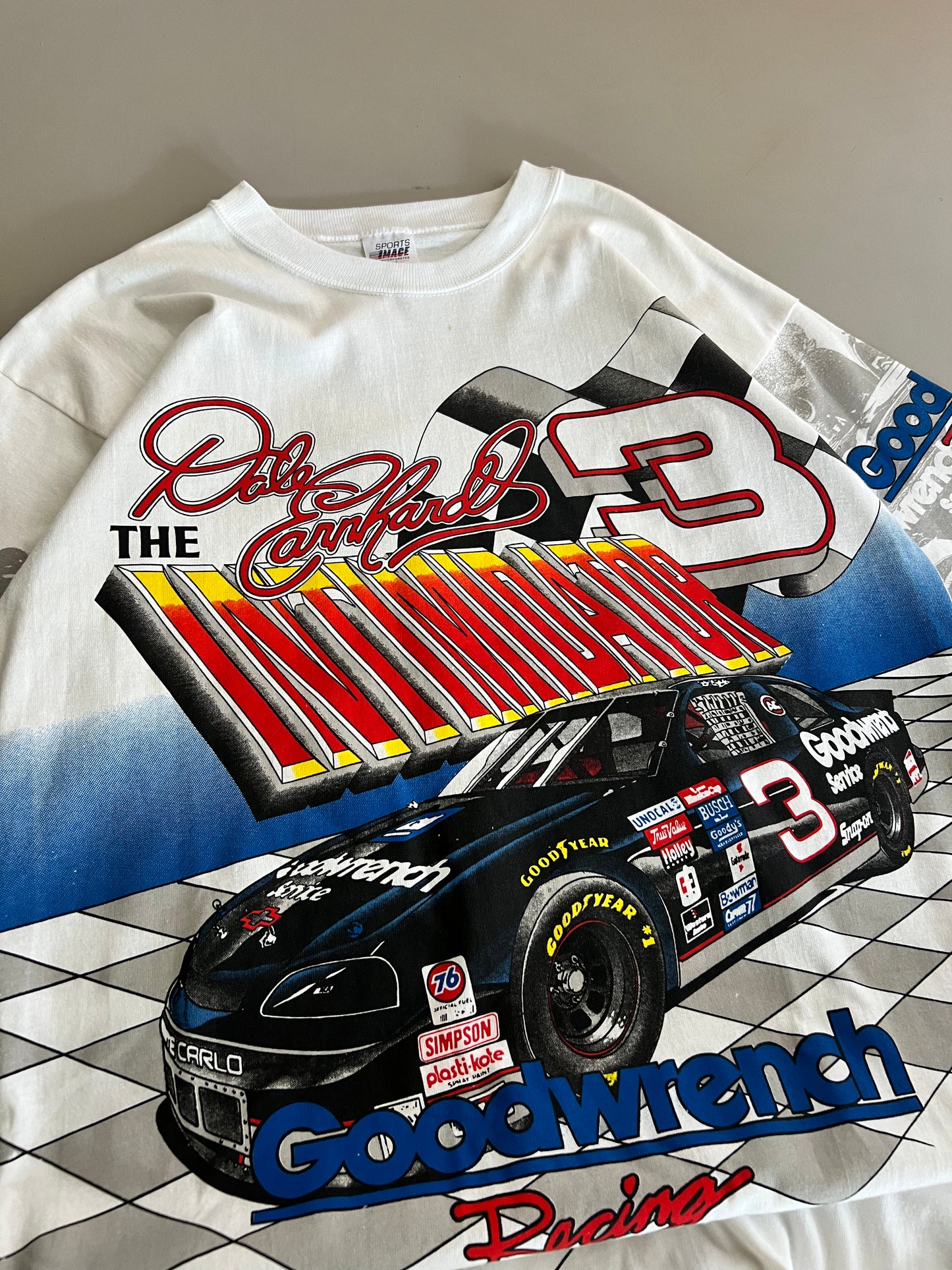 Medium 1995 Dale Earnhardt Intimidator AOP T-shirt