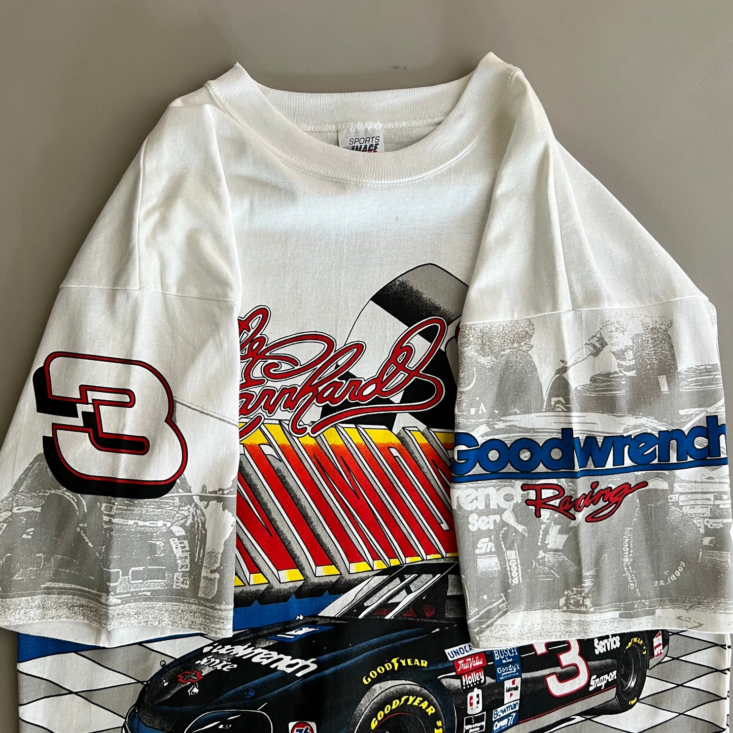 Medium 1995 Dale Earnhardt Intimidator AOP T-shirt