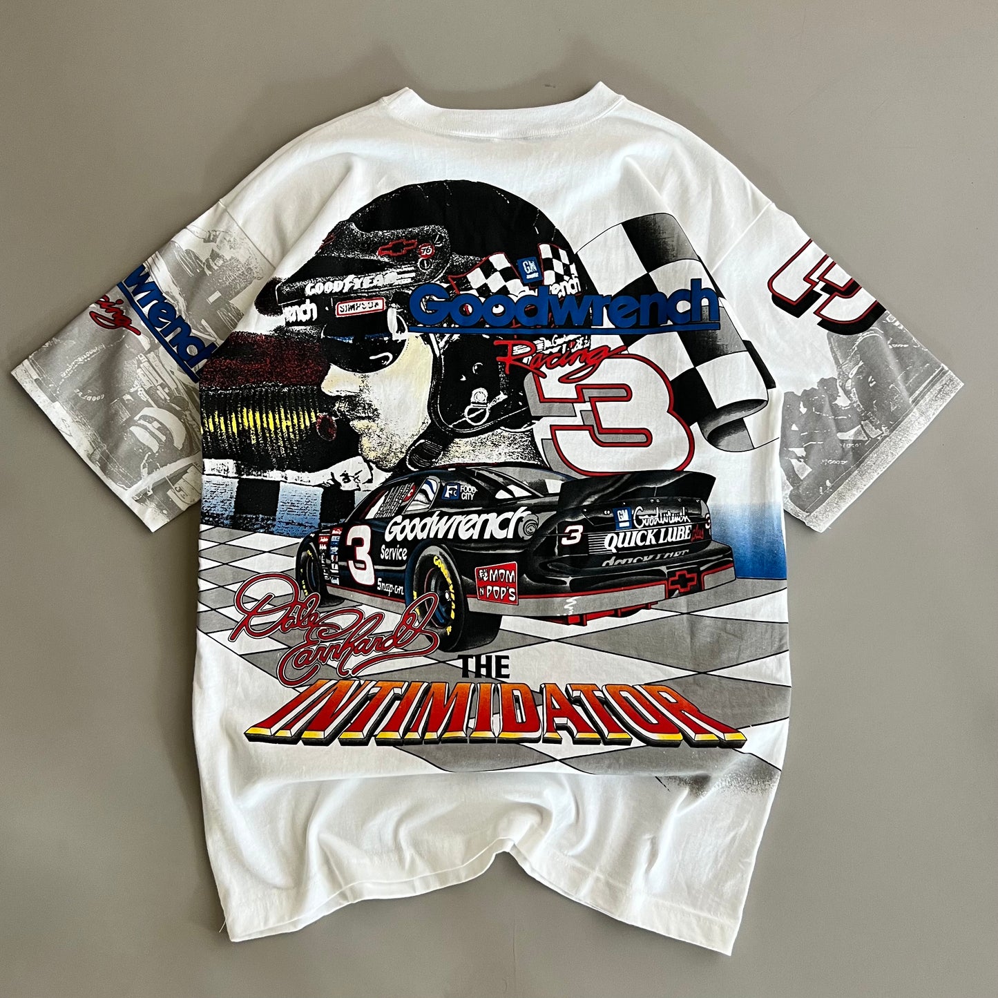 Medium 1995 Dale Earnhardt Intimidator AOP T-shirt