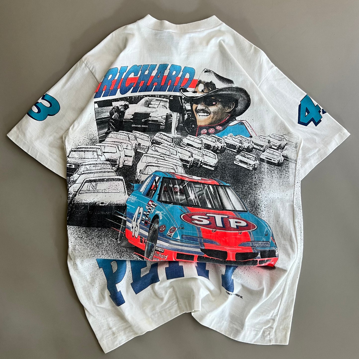 XL 1992 Richard Petty AOP T-shirt