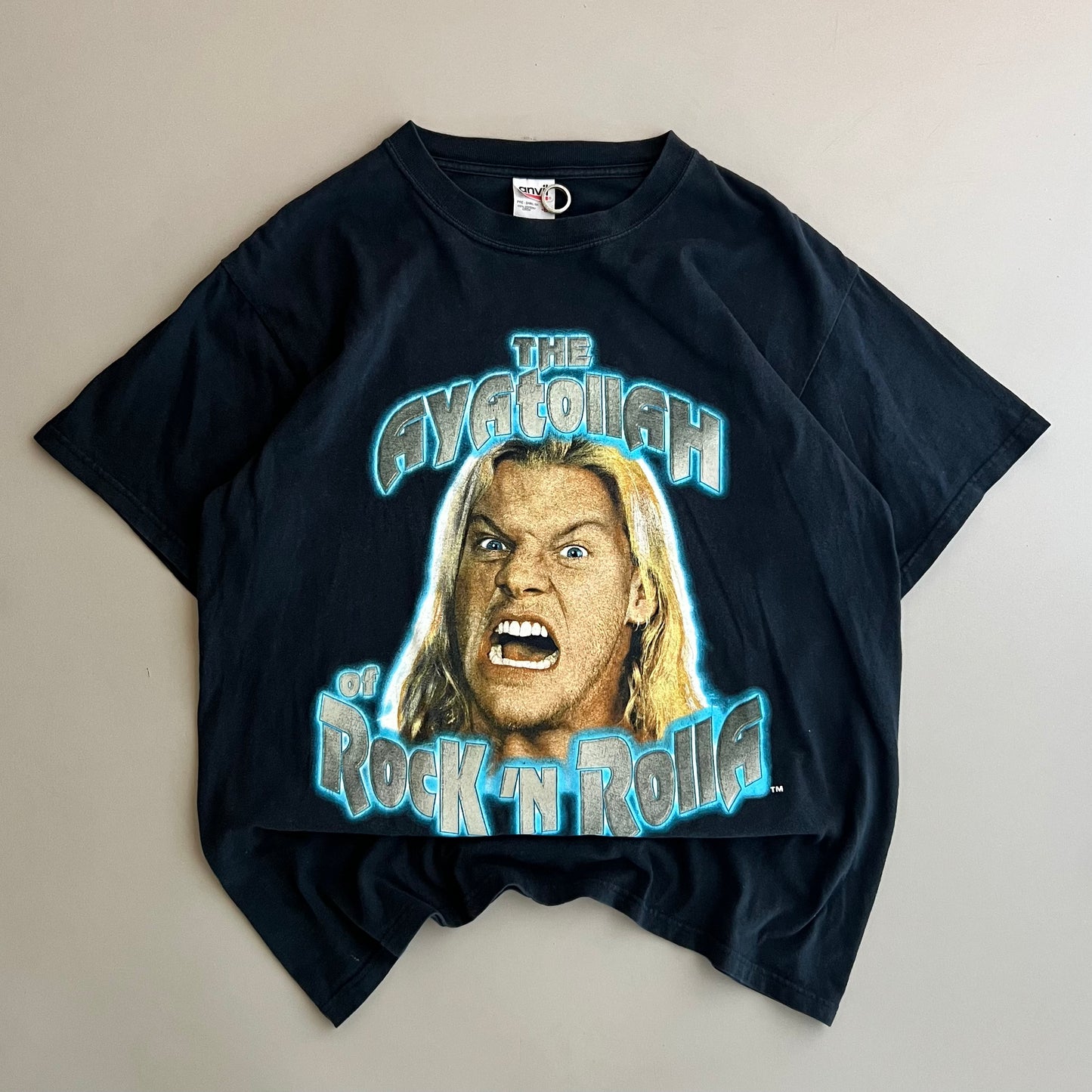 Large 2000 Chris Jericho WWF T-shirt