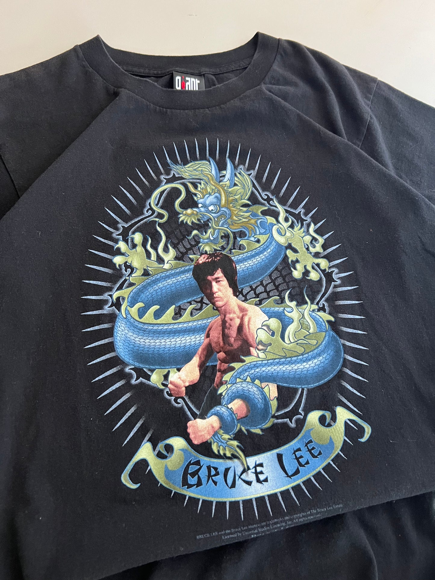 Large 2000 Bruce Lee Kung Fu T-shirt