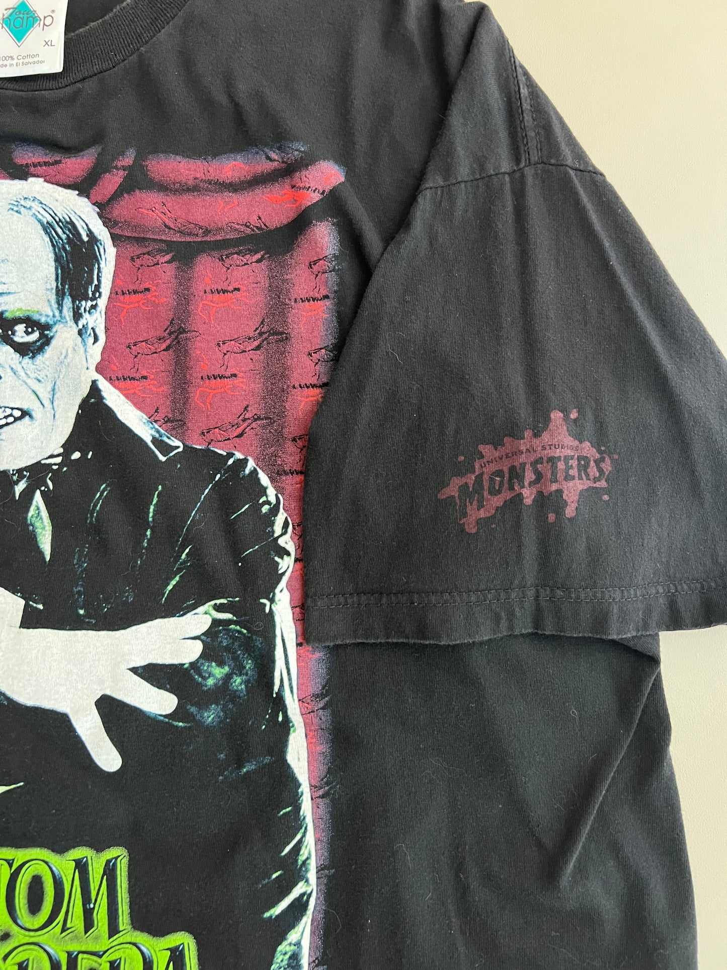 XL 90s The Phantom of the Opera Universal Studios Monsters T-shirt