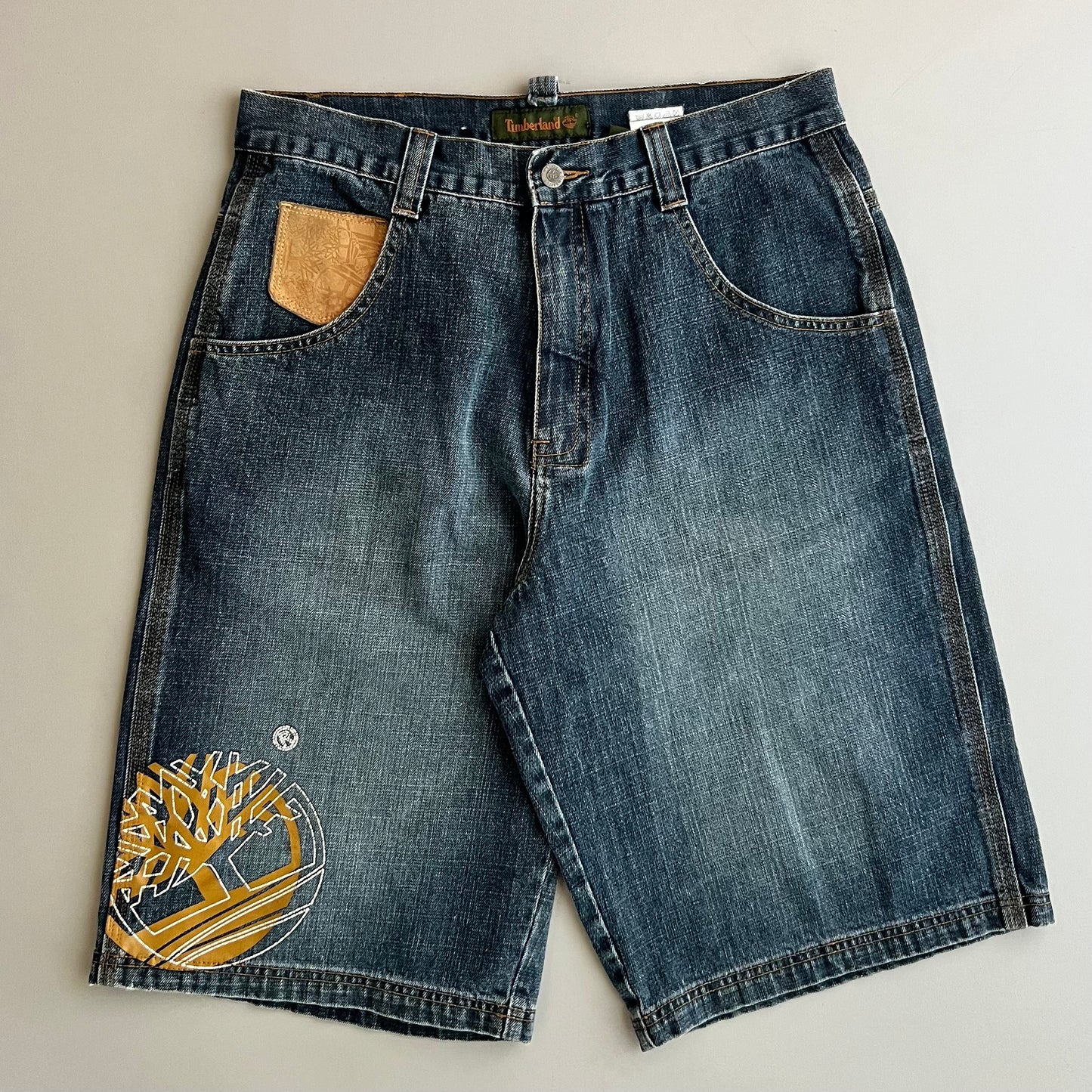 34w Y2K Timberland Baggy Shorts