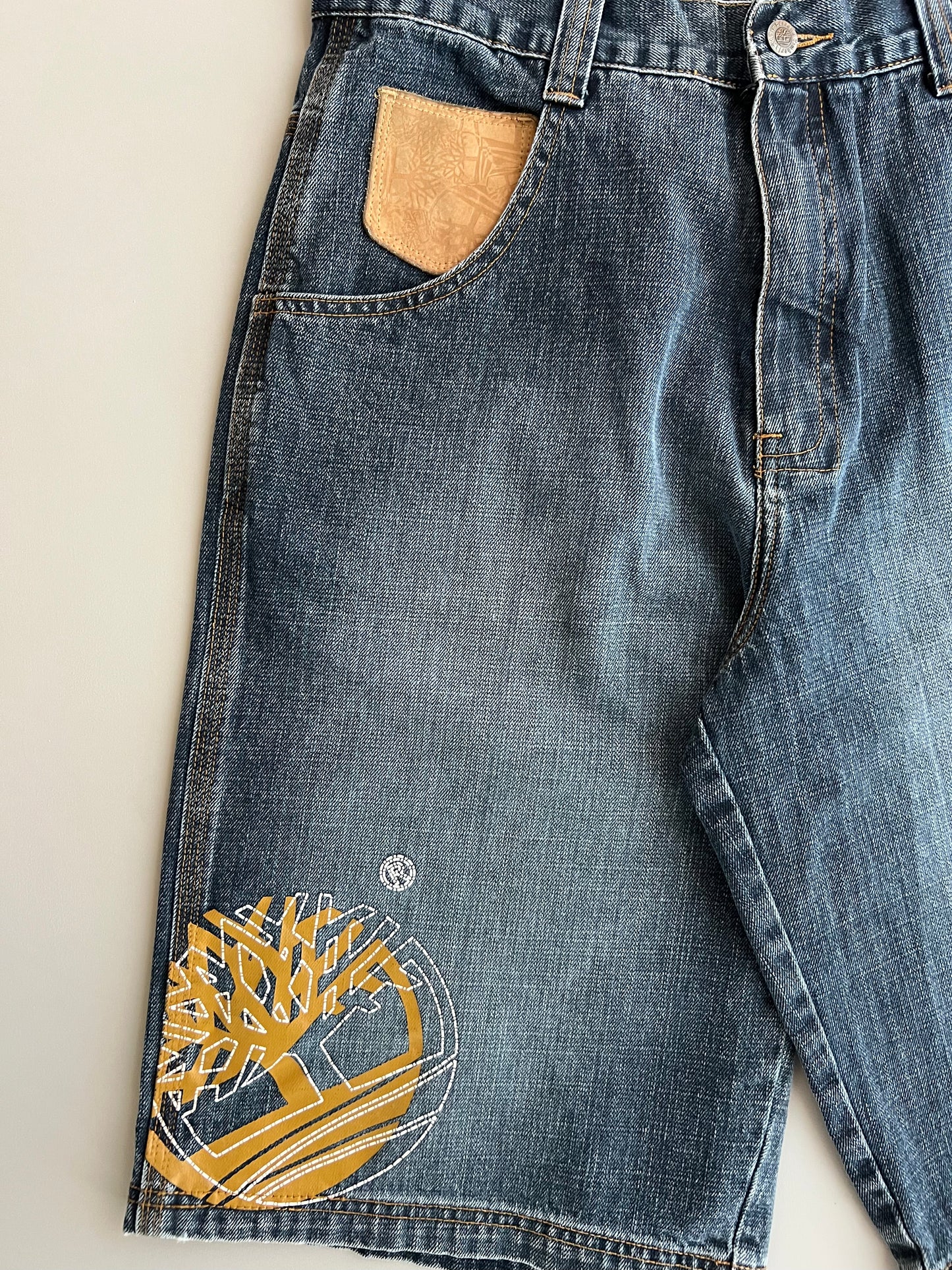 34w Y2K Timberland Baggy Shorts