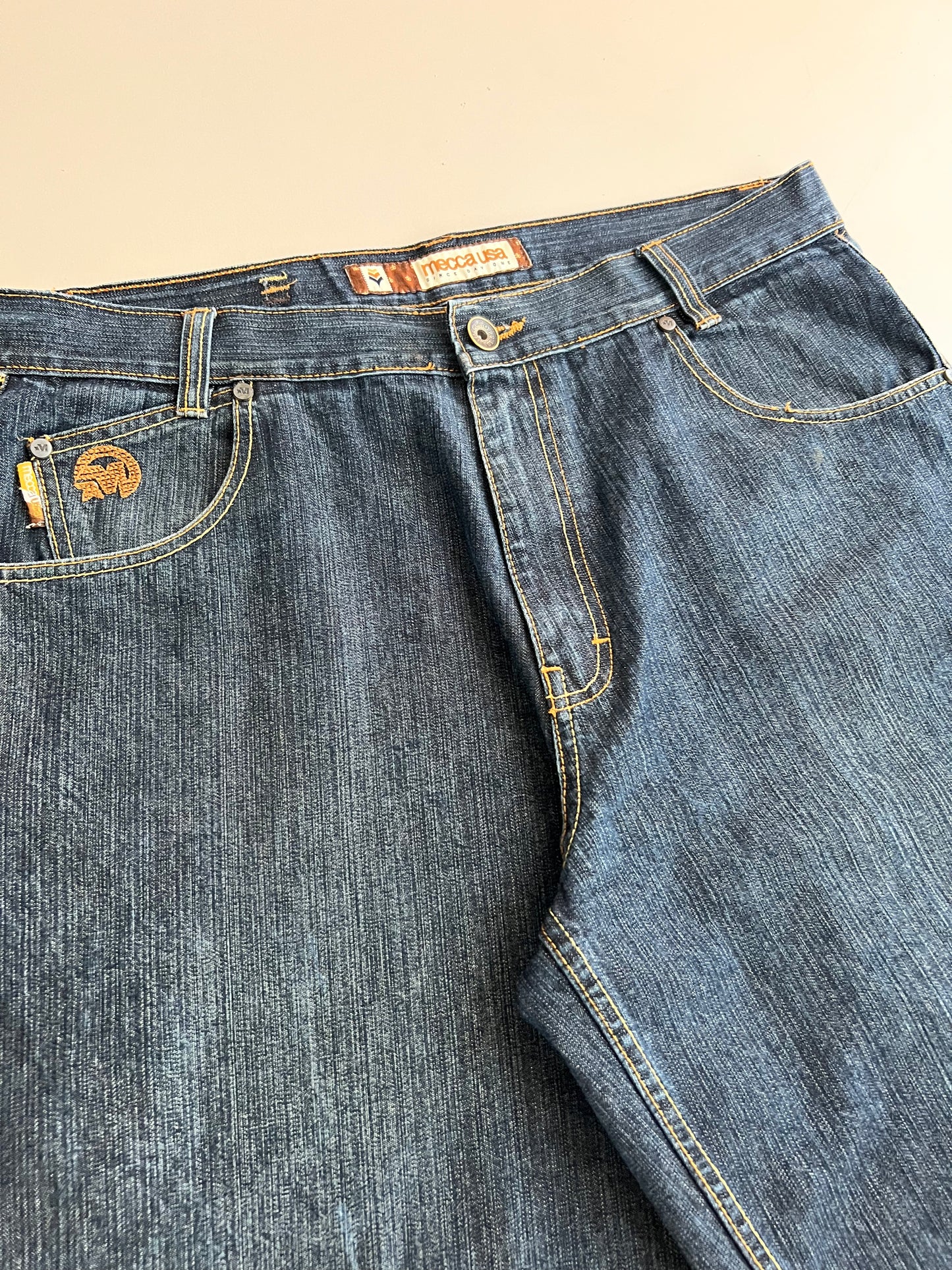 38w Y2K Mecca Denim Shorts