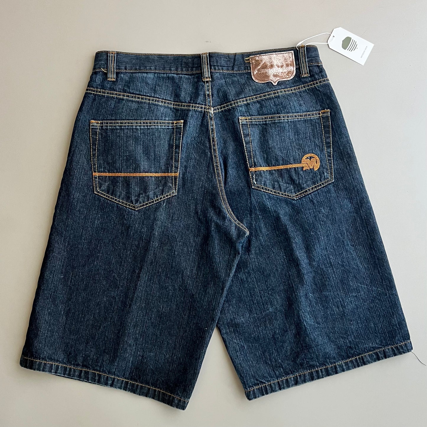 38w Y2K Mecca Denim Shorts