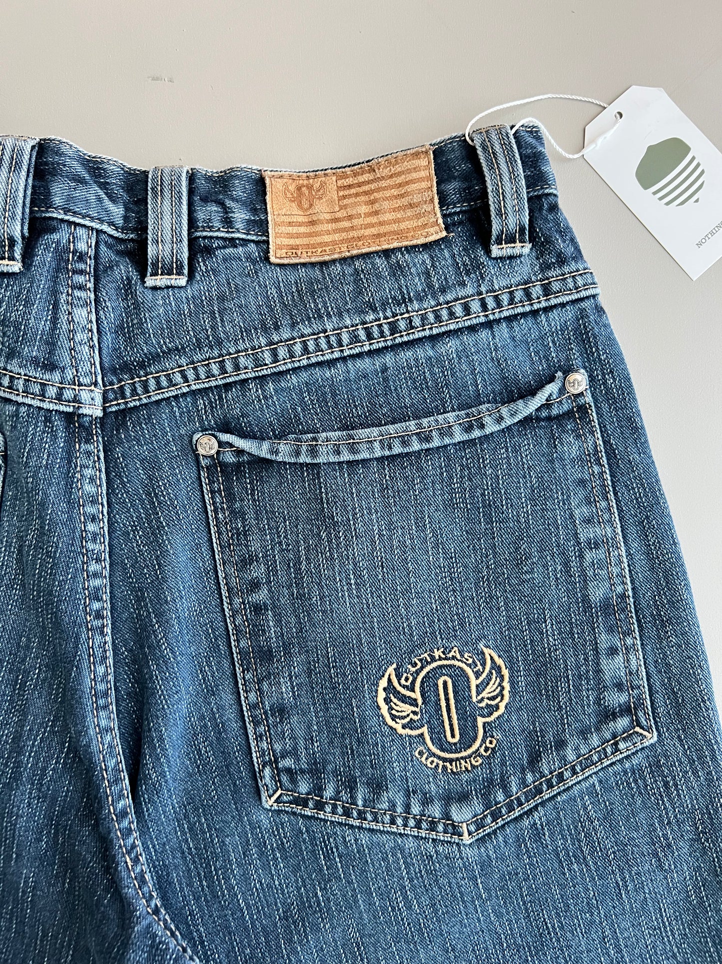 34w Y2K Outkast Denim Shorts