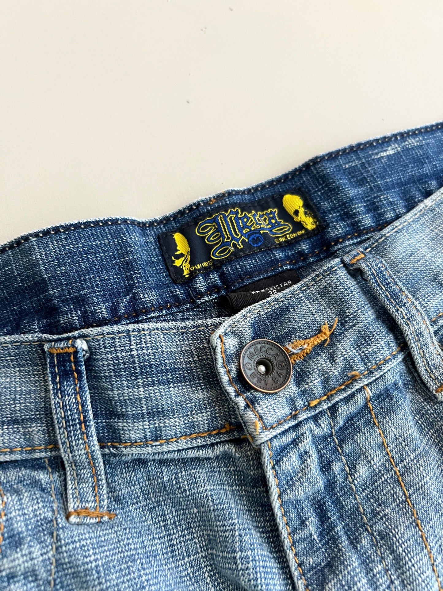 39w Y2K Mecca Denim Shorts