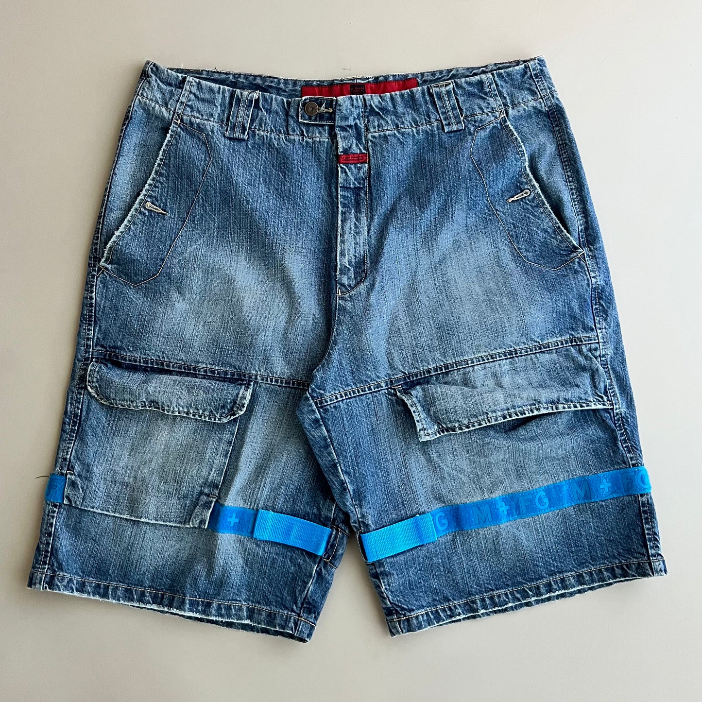 42w Y2K Martin Francois Girbaud Denim Shorts