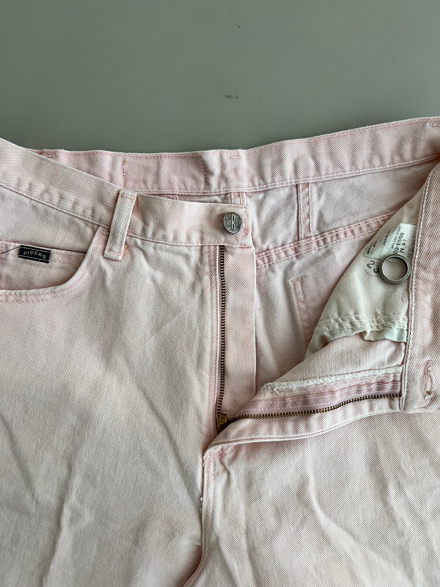 30w Pink Riders Denim Shorts