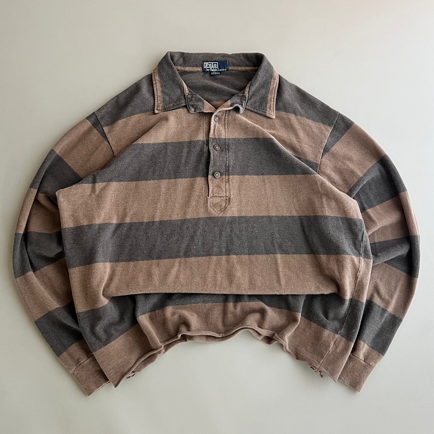 Large 90s Polo Ralph Lauren Long Sleeve Collared Shirt