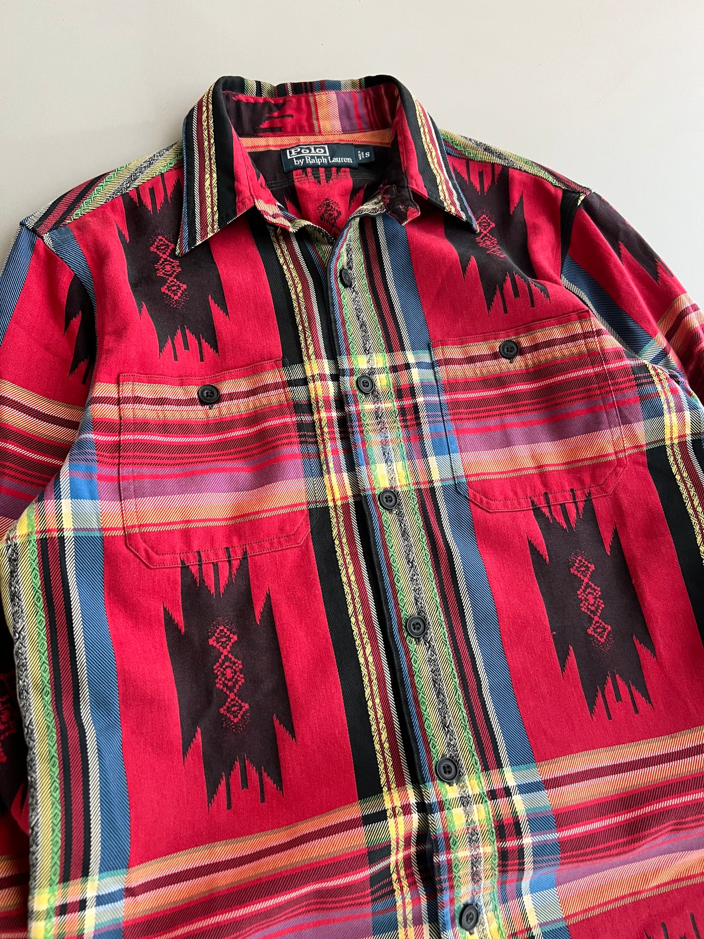 Small Polo Ralph Lauren Aztec Button Shirt
