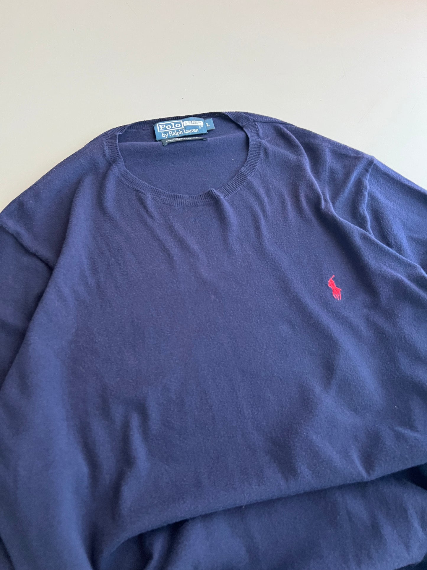 Large 2000s Polo Ralph Lauren Pima Cotton Sweater