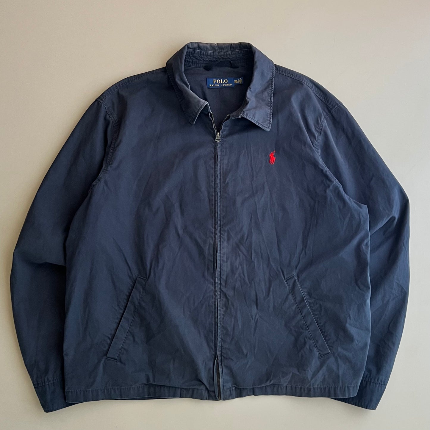 XXL 2000s Navy Polo Ralph Lauren Work Jacket