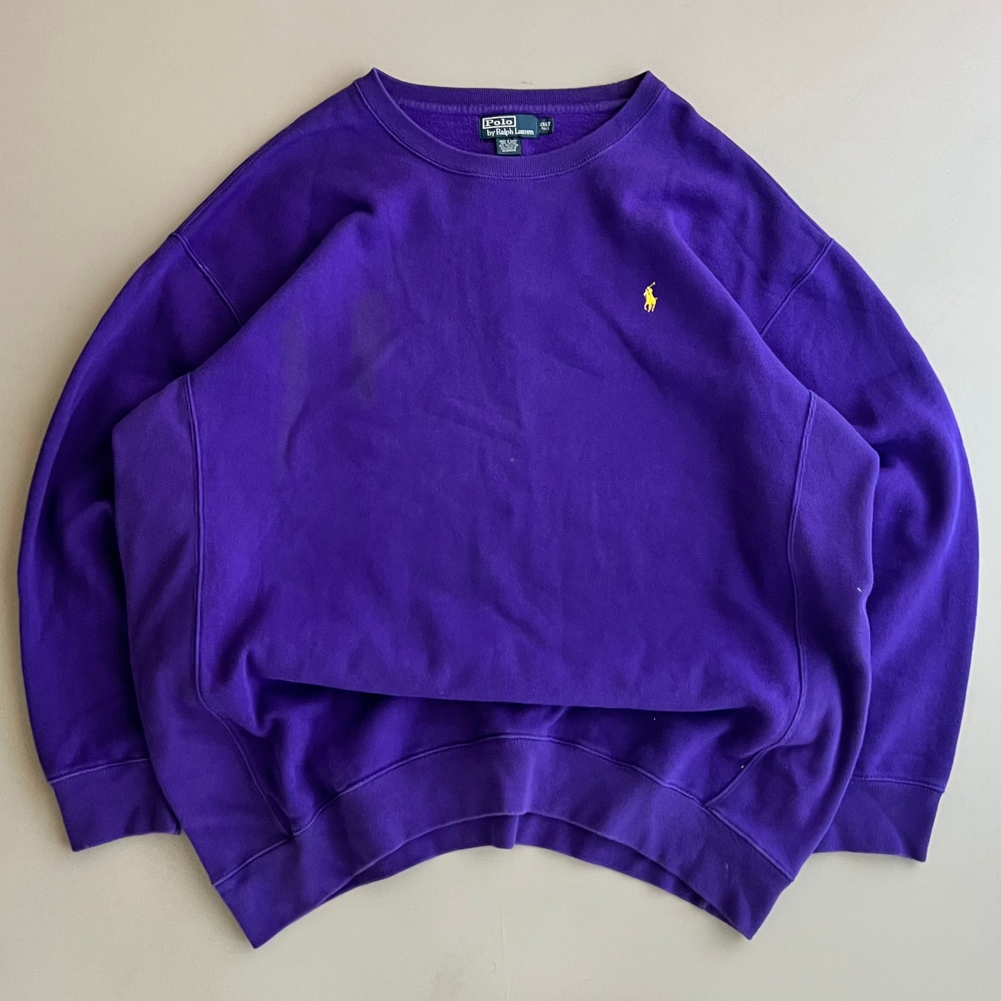 XXL 2000s Purple Polo Ralph Lauren Sweater