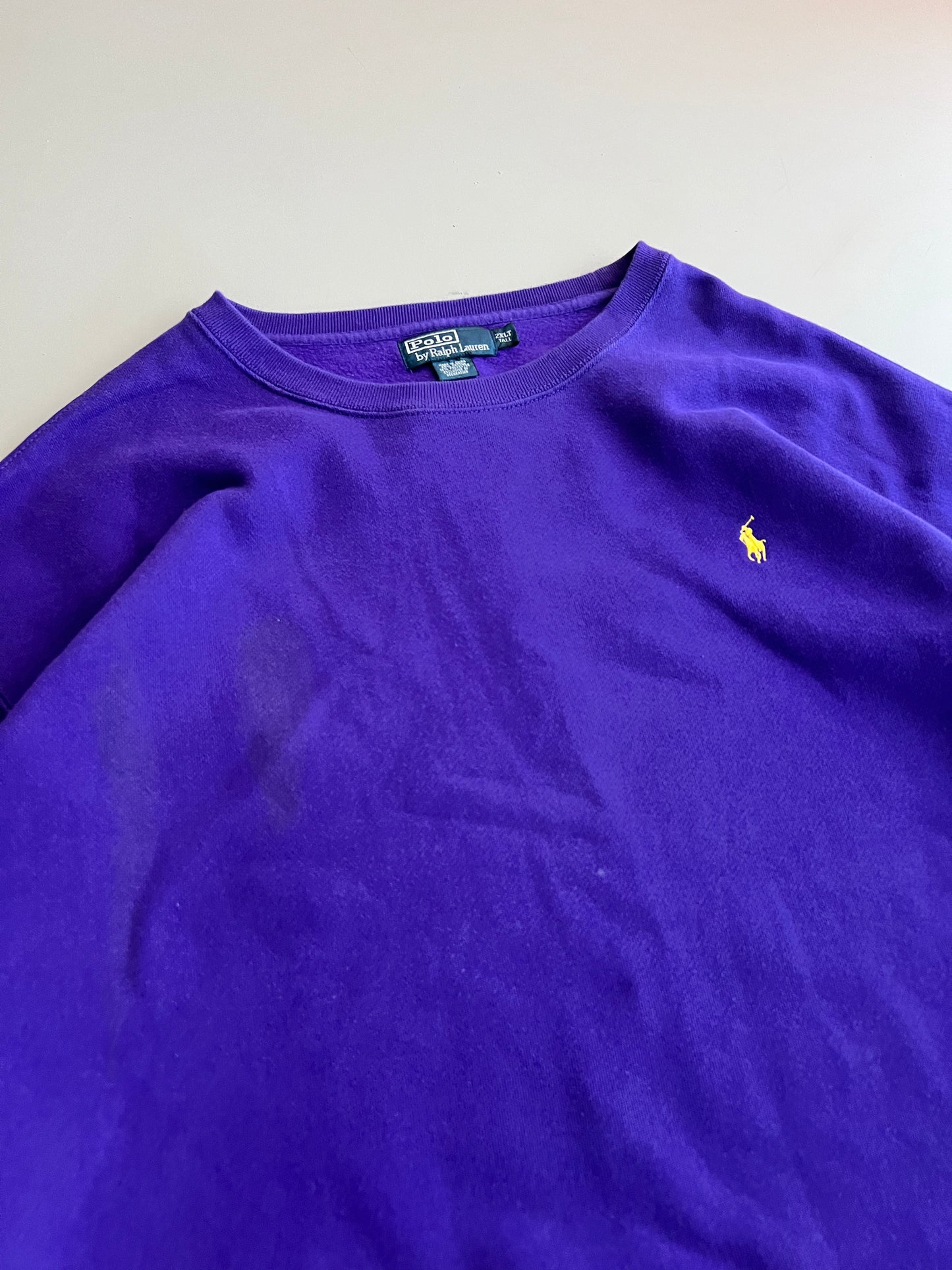 XXL 2000s Purple Polo Ralph Lauren Sweater