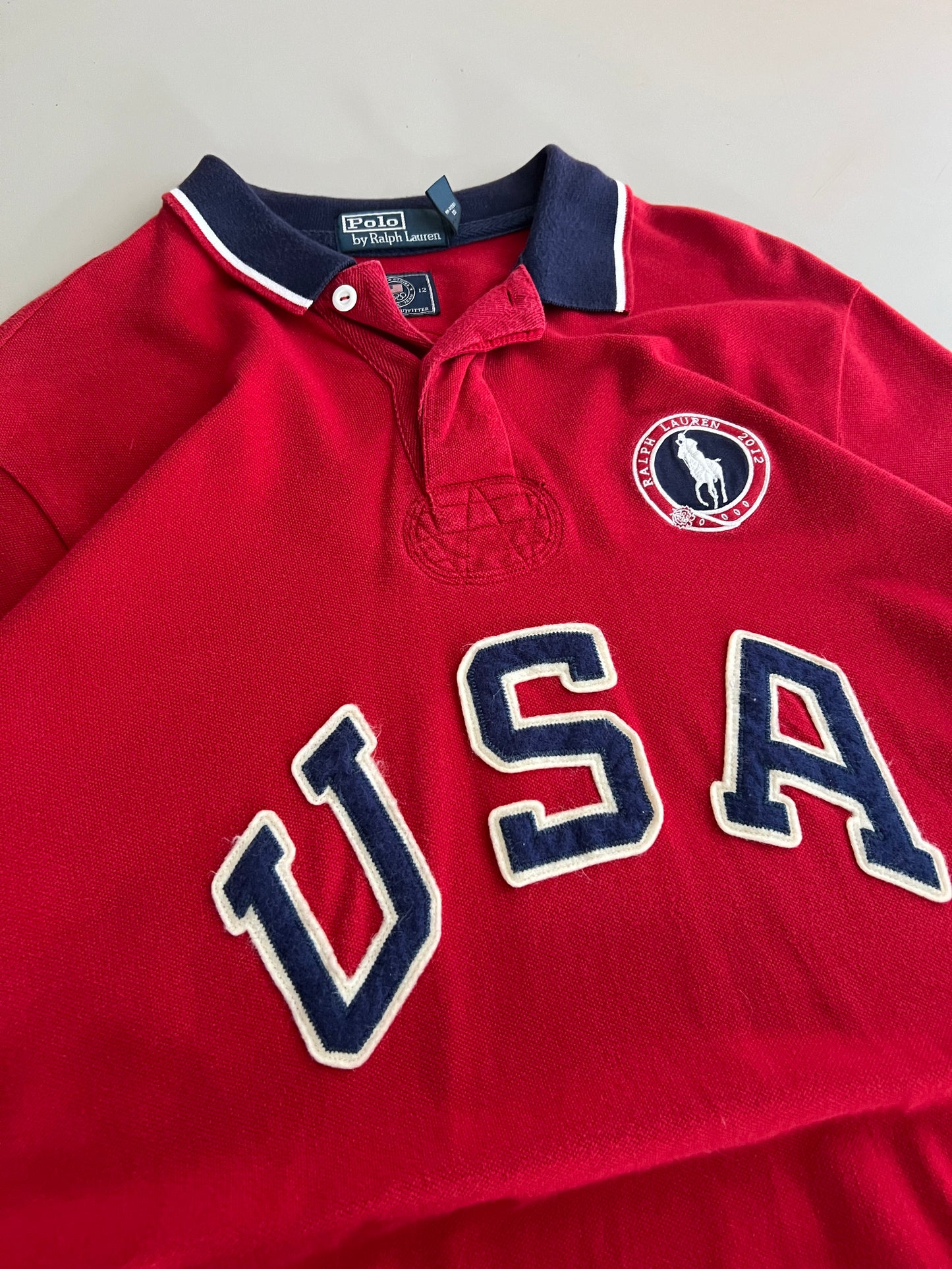 XL Polo Ralph Lauren 2012 USA Olympics Collared Shirt