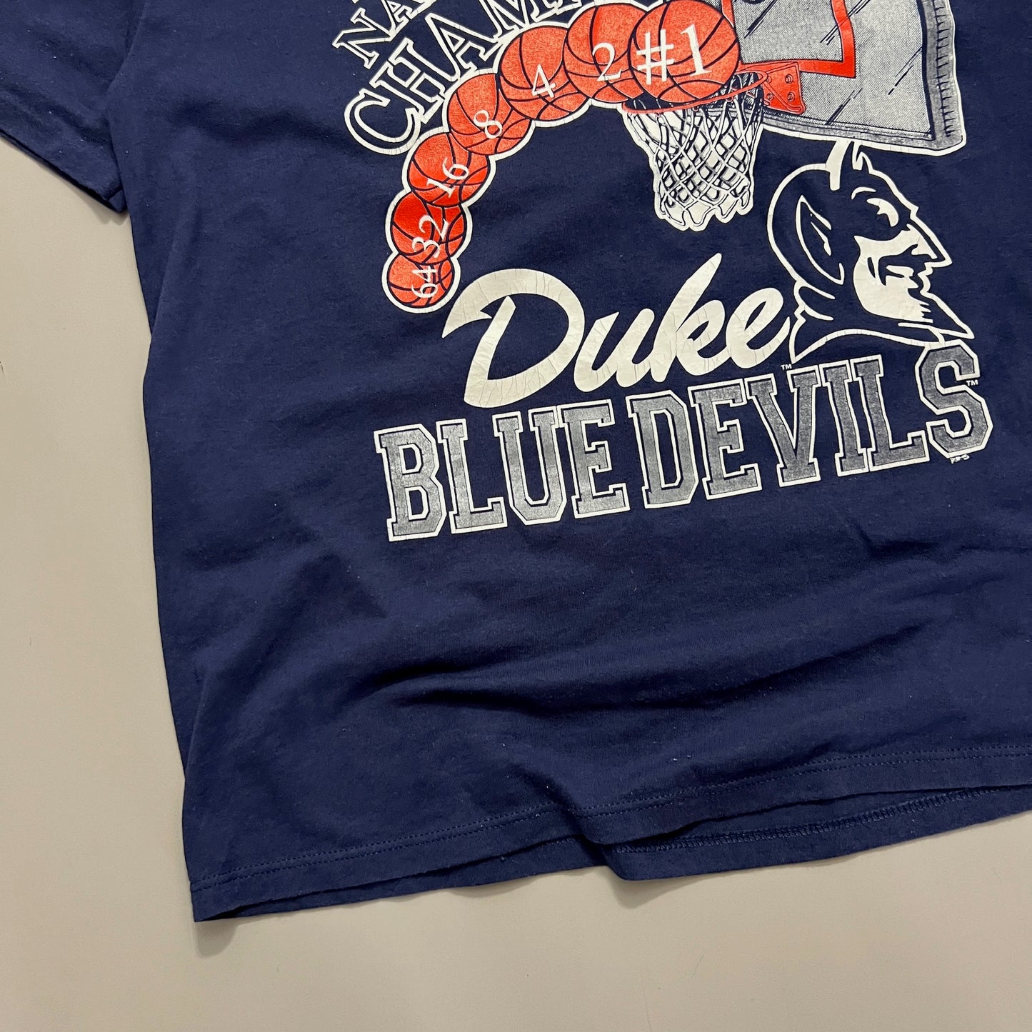 XL 1991 Duke University NCAA Champs T-shirt