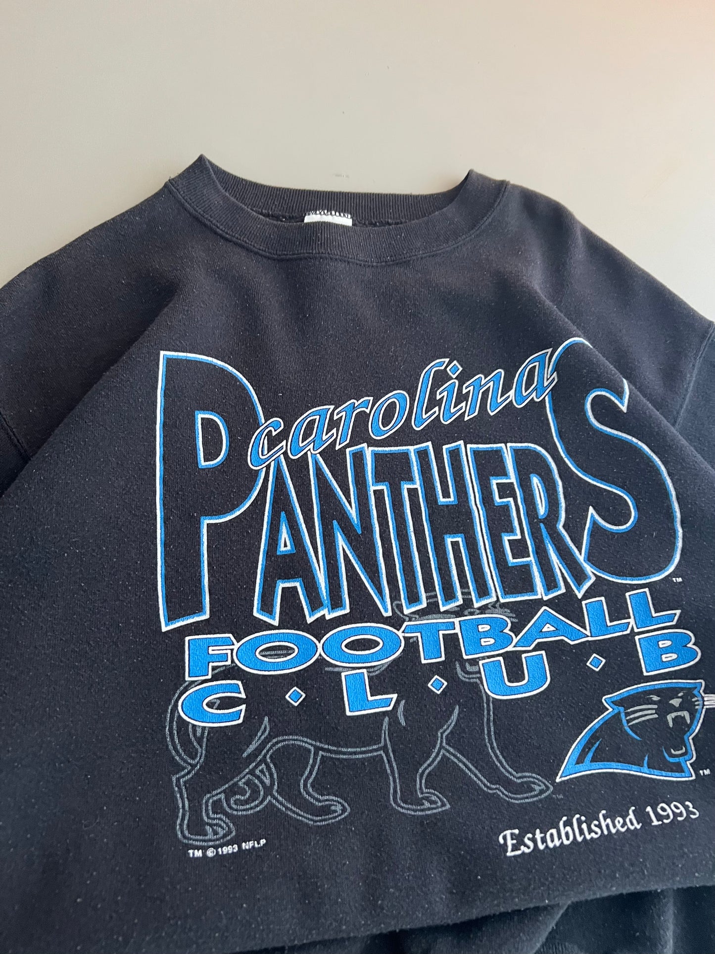 Large 1993 Carolina Panthers Sweatshirt