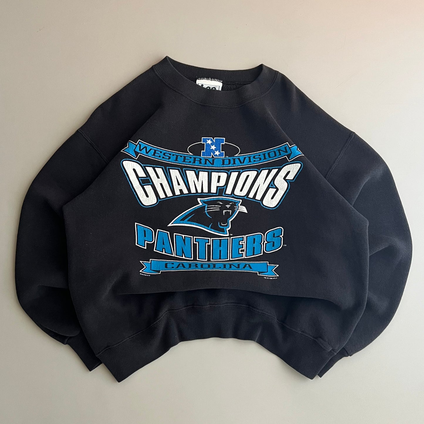Medium 1996 Carolina Panthers West Champ Sweatshirt